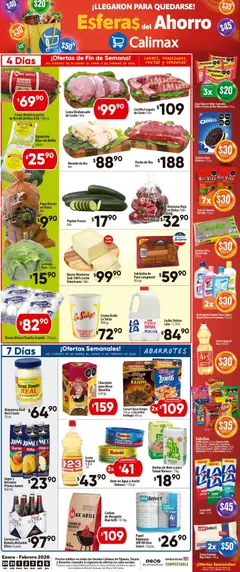 Vista previa de Calimax folleto Tijuana, nuevo folleto de la tienda, válido en México a partir del 30.01.2026