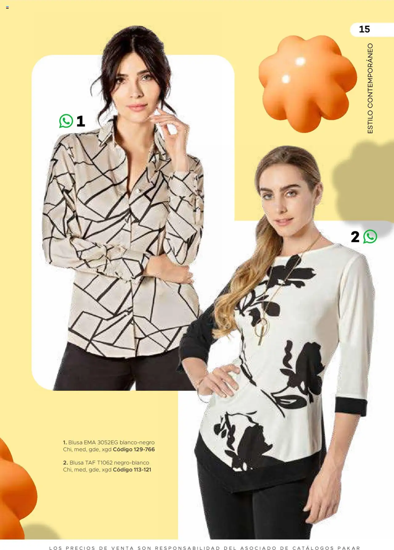 Nuevas ofertas de SC Pakar válidas en toda la República Mexicana desde el 31.01.2025. ¡Encuentra las mejores ofertas en SC Pakar catálogo Ropa! | Página: 15 | Productos: Blusa