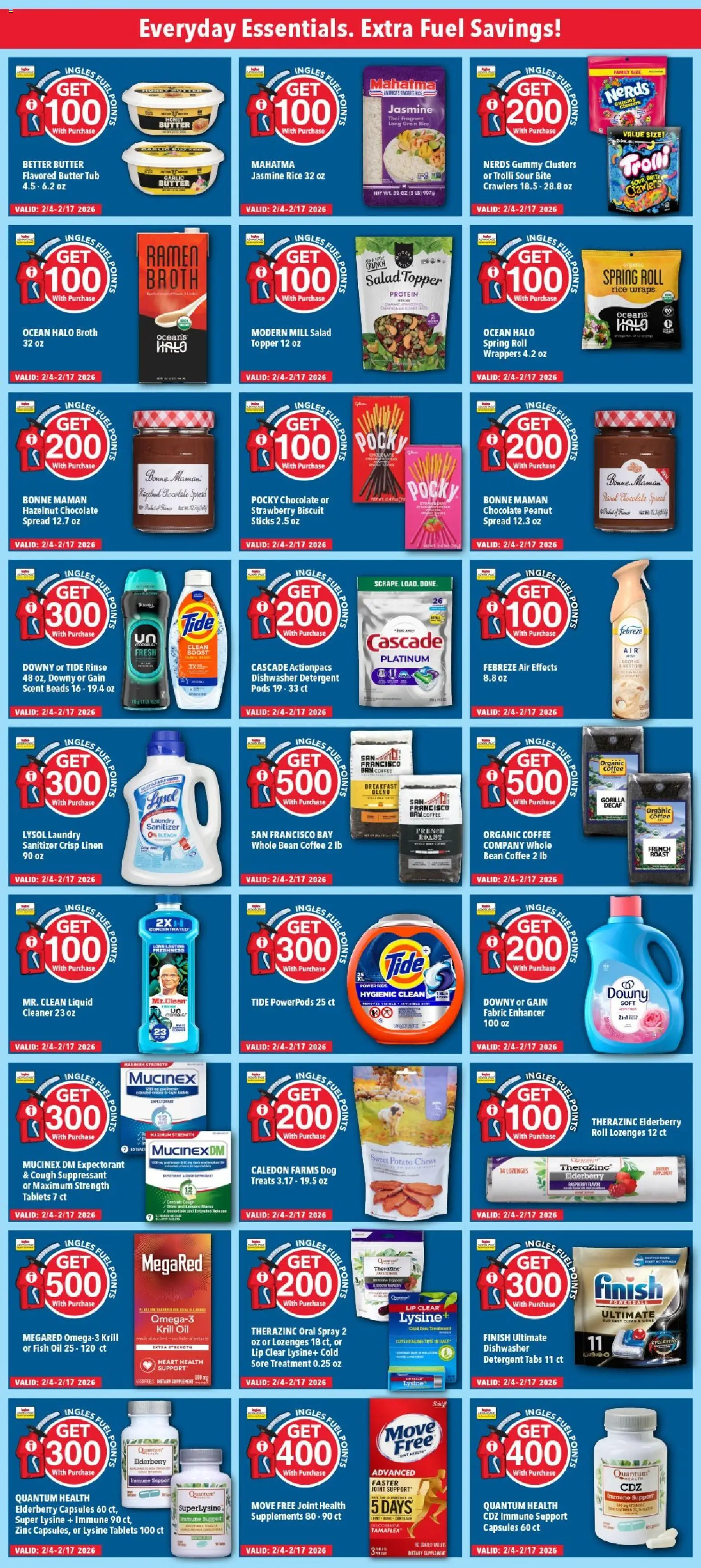 Ingles - Weekly flyer - valid from 11.02.2026 | Page: 10 | Products: Oil, Rice, Salad, Raspberry