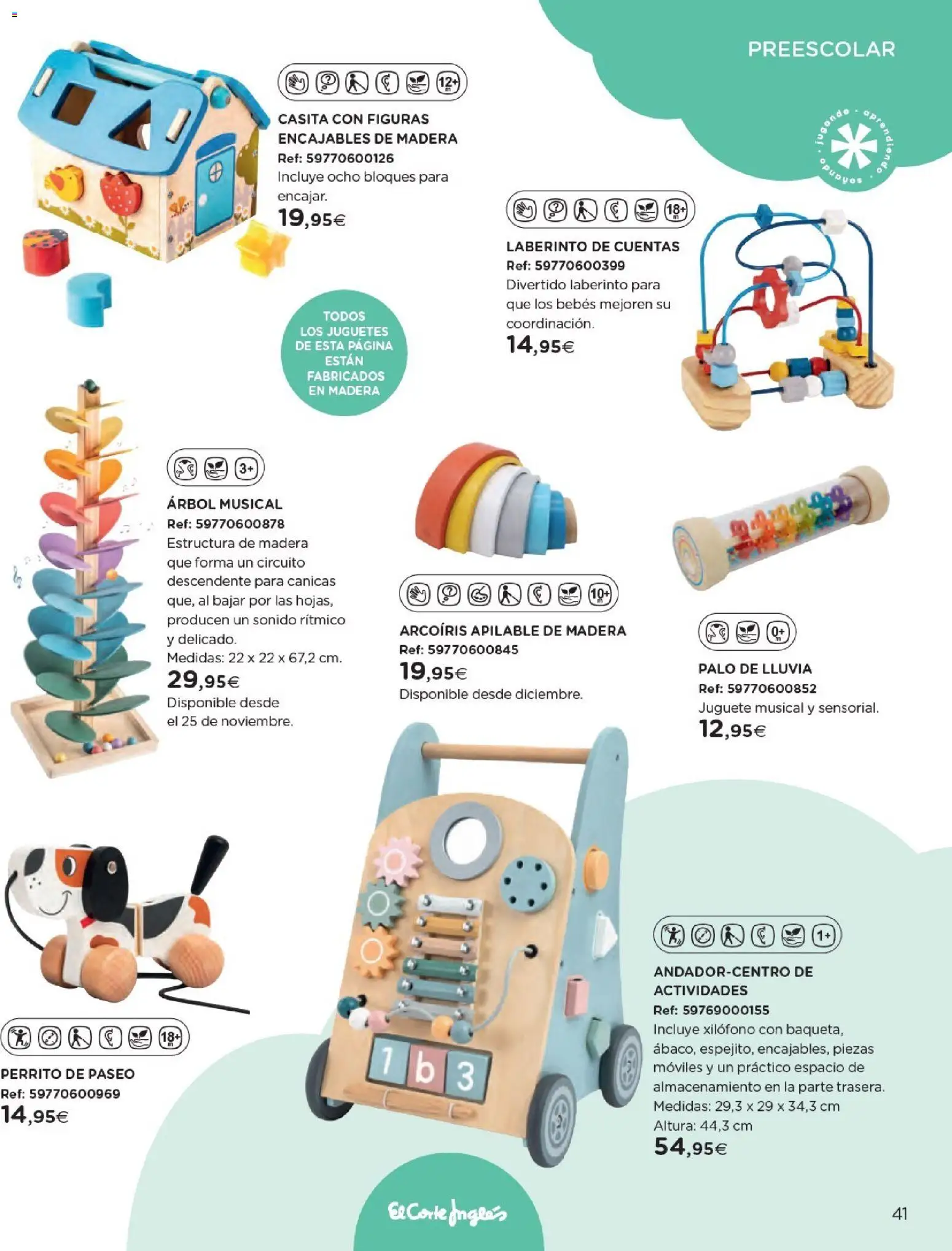 Nuevas ofertas de El Corte Inglés válidas en toda la República Mexicana desde el 27.10.2025. ¡Encuentra las mejores ofertas en El Corte Inglés catálogo Juguetes! | Página: 41