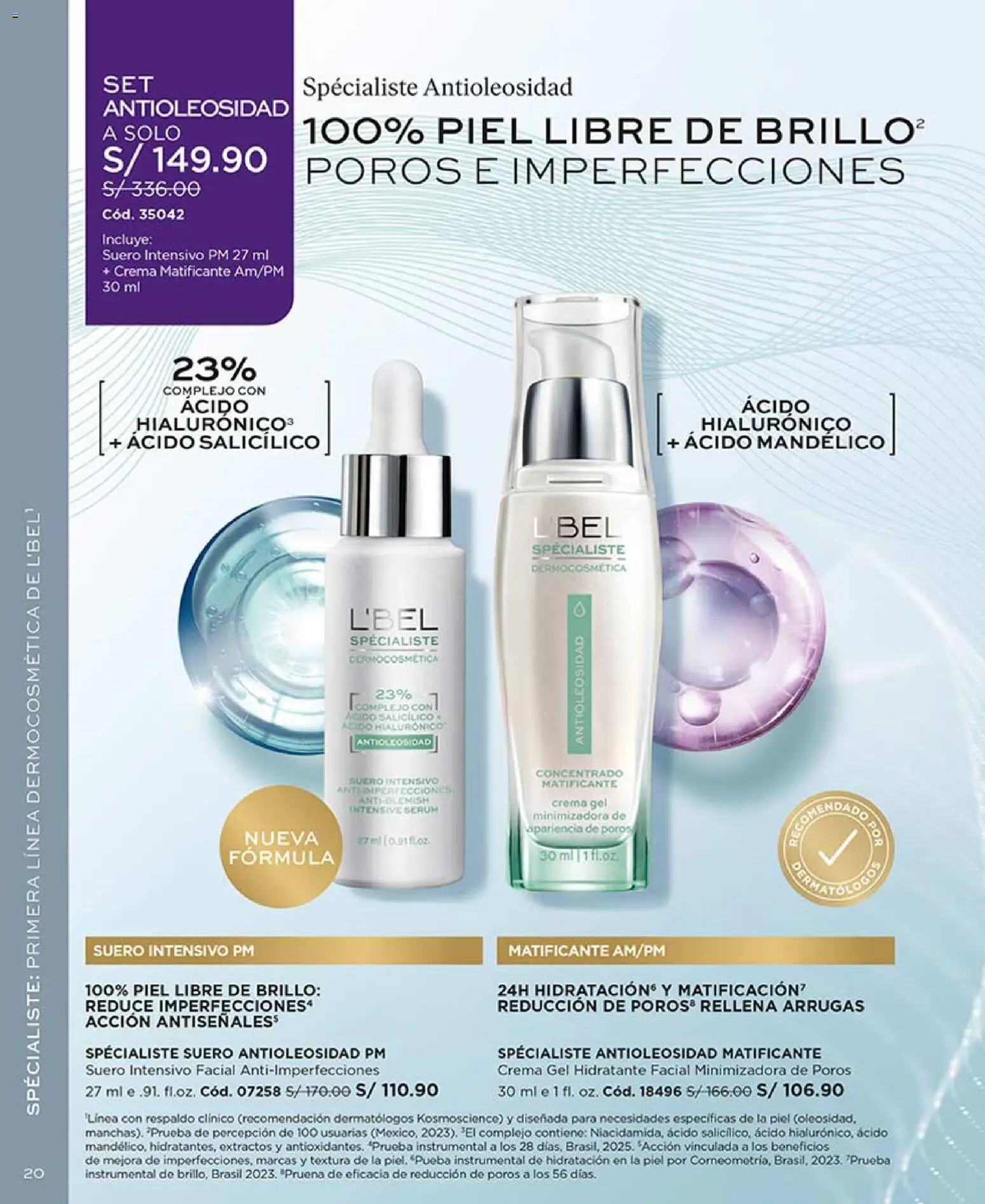 Catálogo L'Bel válido desde 21.02.2026 | Página: 20 | Productos: Crema