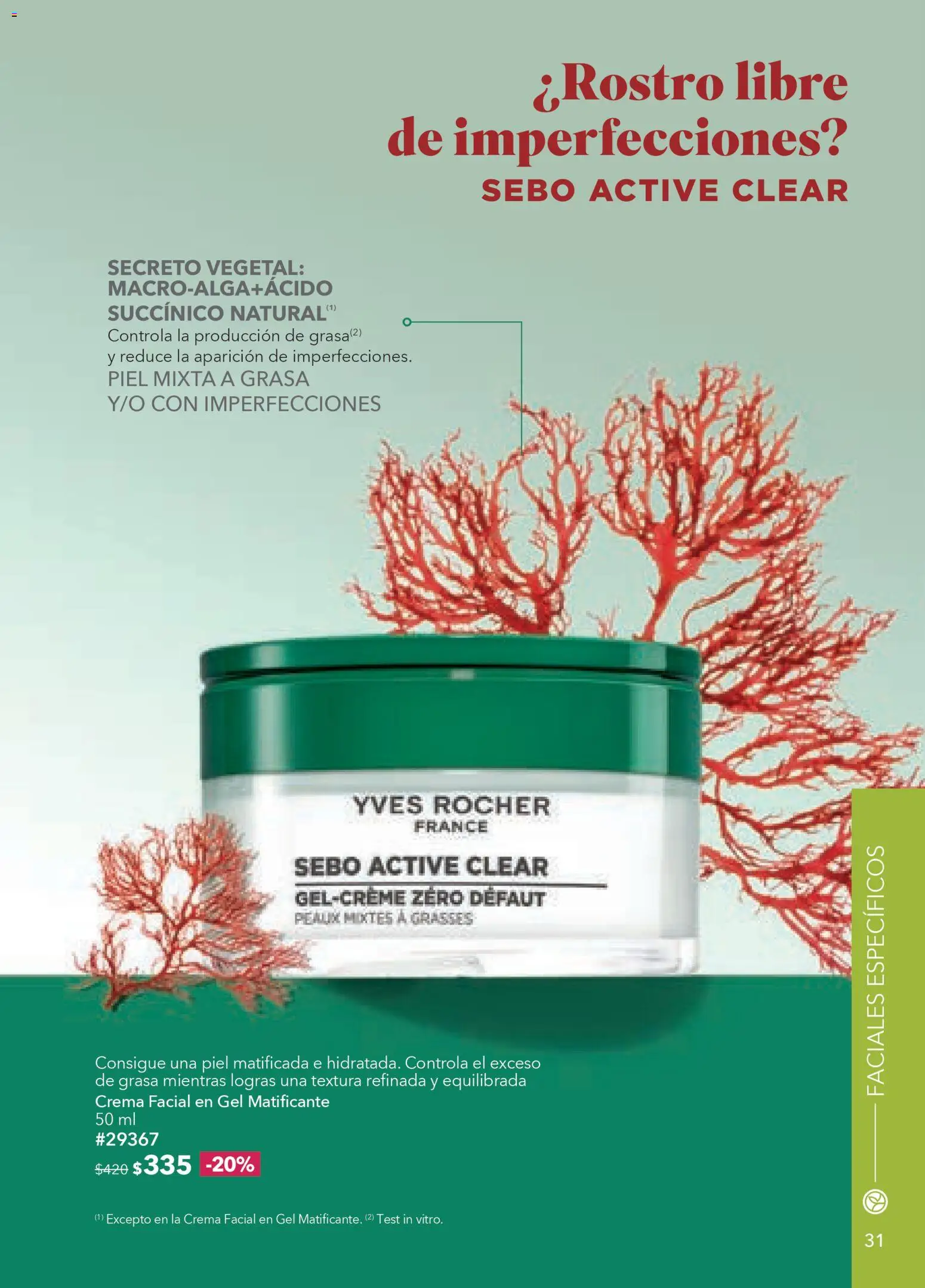 Nuevas ofertas de Yves Rocher válidas en toda la República Mexicana desde el 30.12.2025. ¡Encuentra las mejores ofertas en Yves Rocher campaña 1 2026! | Página: 31 | Productos: Crema