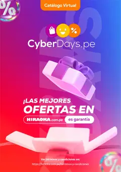 Vista previa de folleto Hiraoka - Cyber Days de la Hiraoka válido desde 27.10.2025