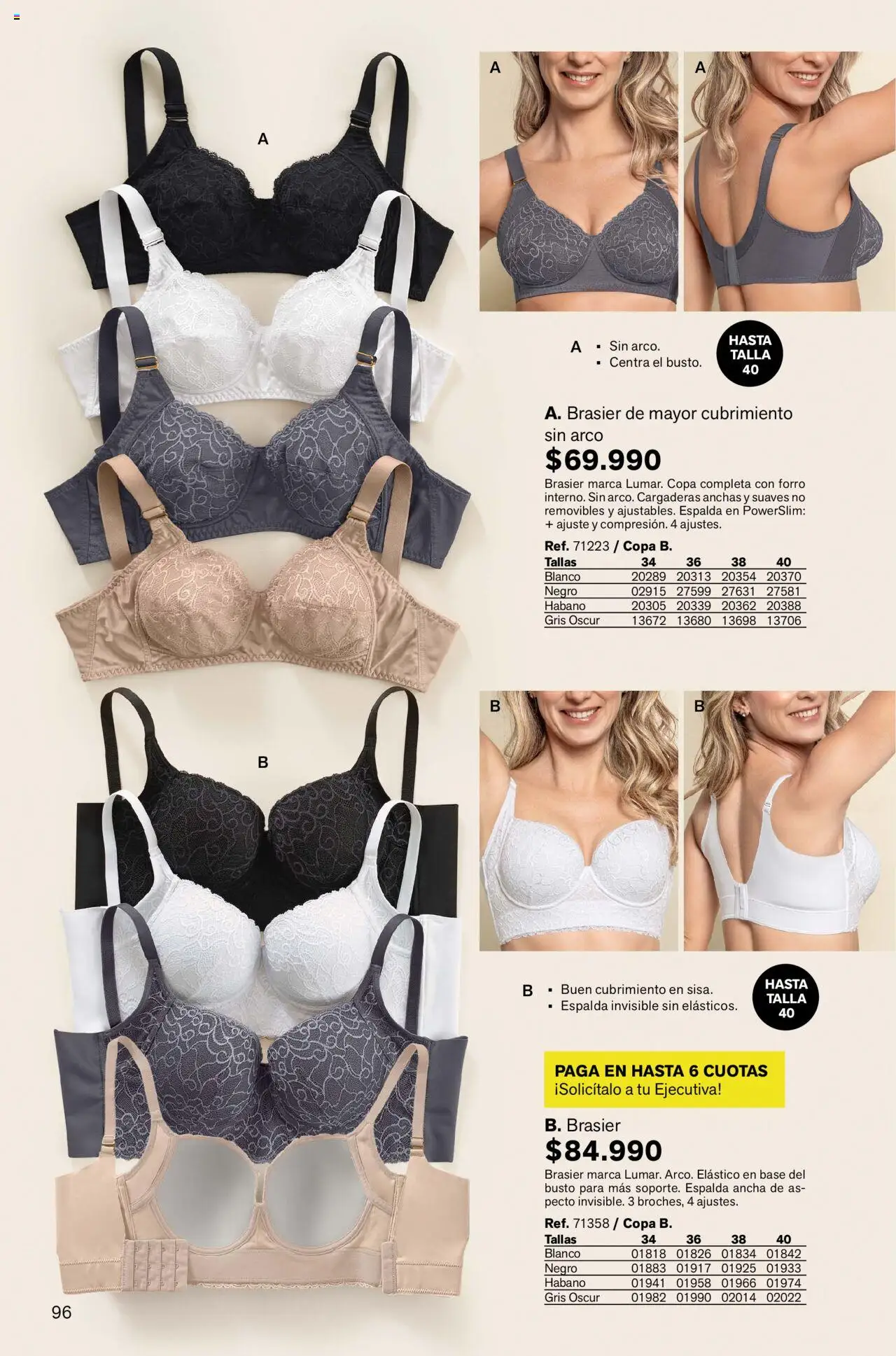 Leonisa revista - valida desde el 12.09.2025 | Página: 96 | Productos: Brasier