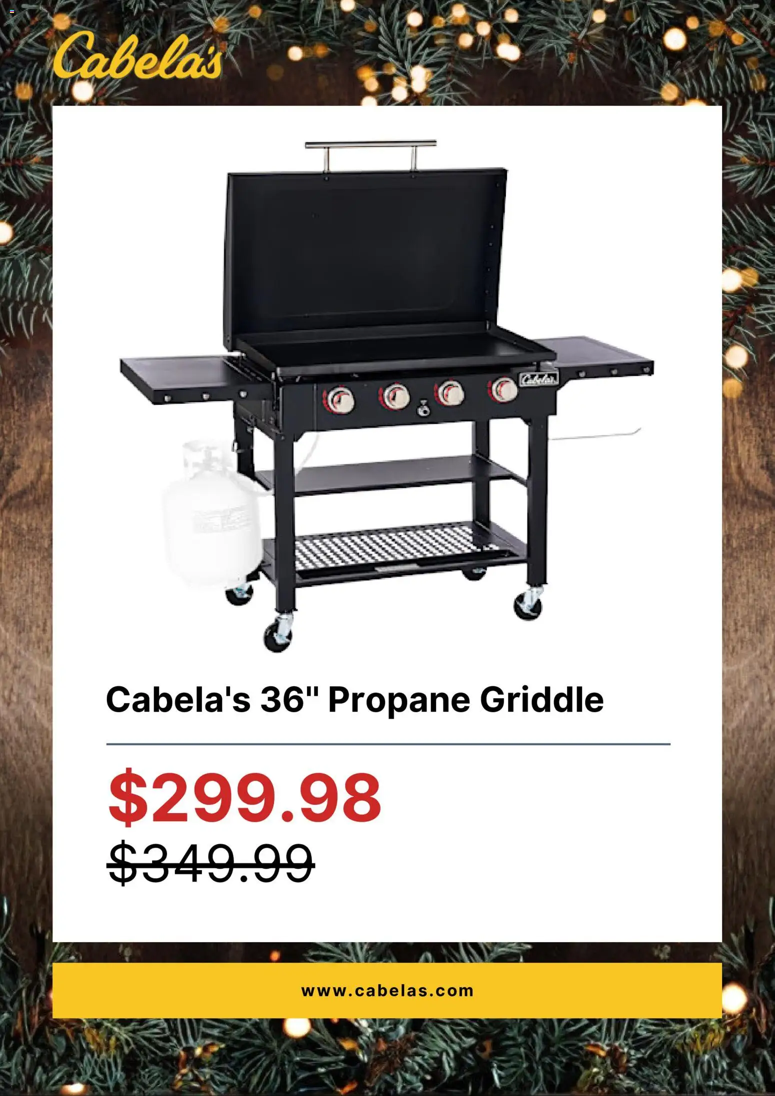 Cabela's Early Black Friday - valid from 16.11.2025 | Page: 6 | Products: Griddle