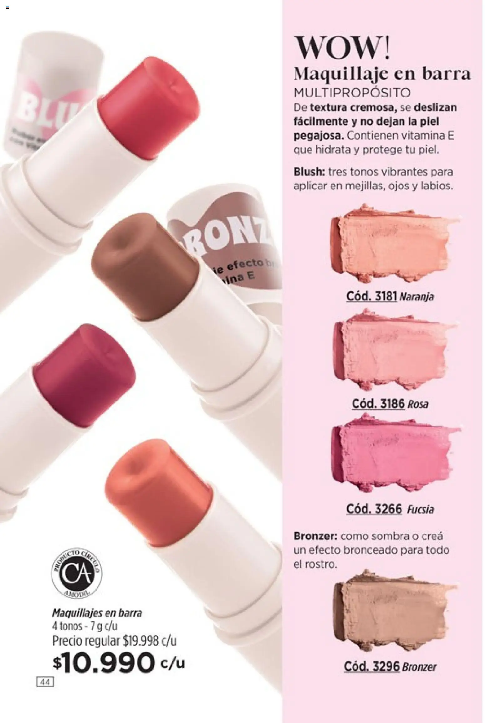 Amodil - Campaña 8 │ válido desde el 08.04.2026 | Página: 44 | Productos: Maquillaje, Sombra