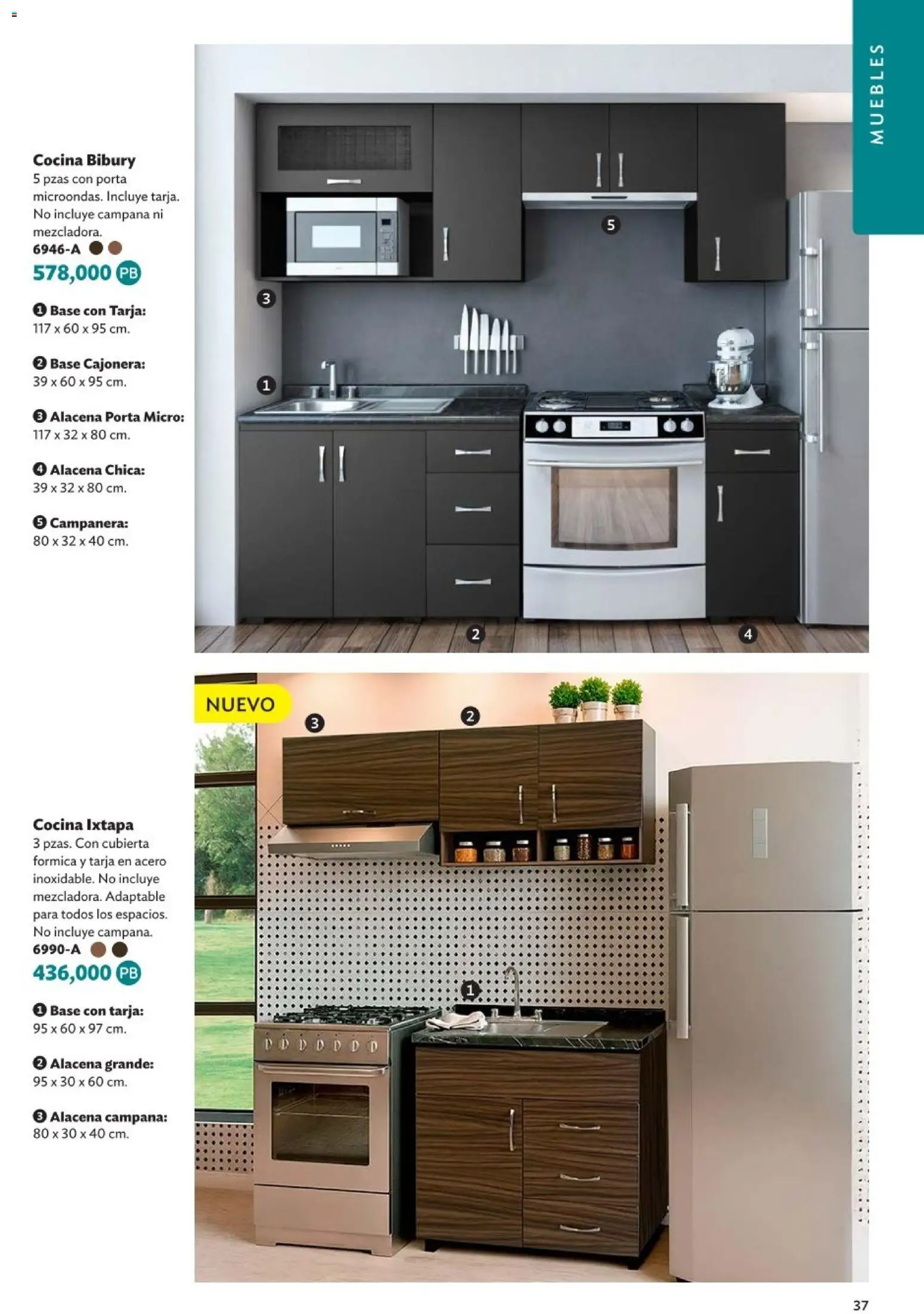 Nuevas ofertas de Betterware válidas en toda la República Mexicana desde el 05.01.2026. ¡Encuentra las mejores ofertas en Betterware Catálogo de Premios! | Página: 37 | Productos: Cocina, Alacena, Cajonera, Campana