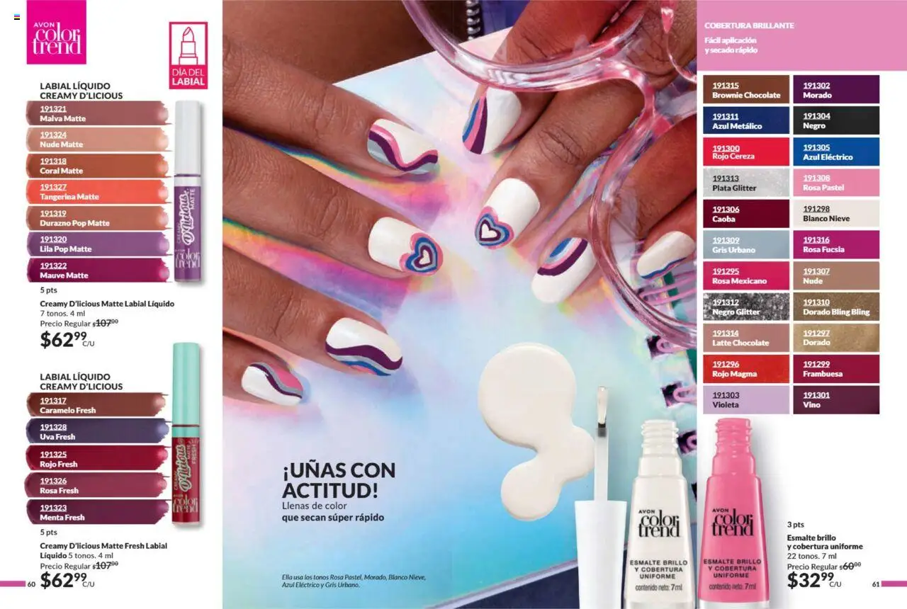 Nuevas ofertas de AVON válidas en toda la República Mexicana desde el 11.07.2025. ¡Encuentra las mejores ofertas en AVON campaña 11 2025! | Página: 32 | Productos: Durazno, Glitter, Pastel, Chocolate