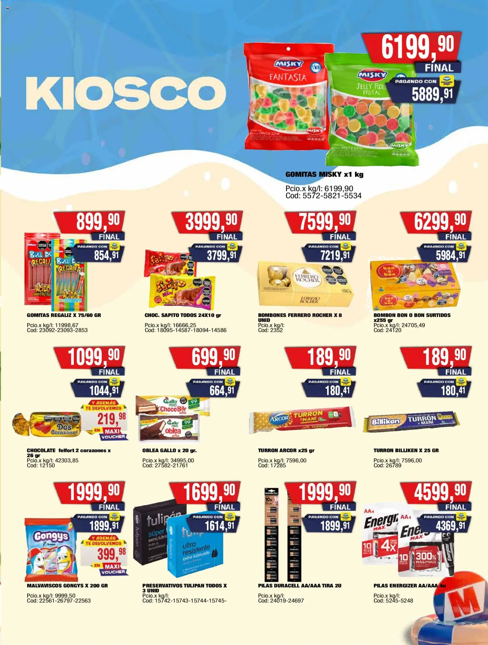 Maxiconsumo ofertas │ válido desde el 02.02.2026 | Página: 11 | Productos: Pilas, Mani, Arroz, Turrón
