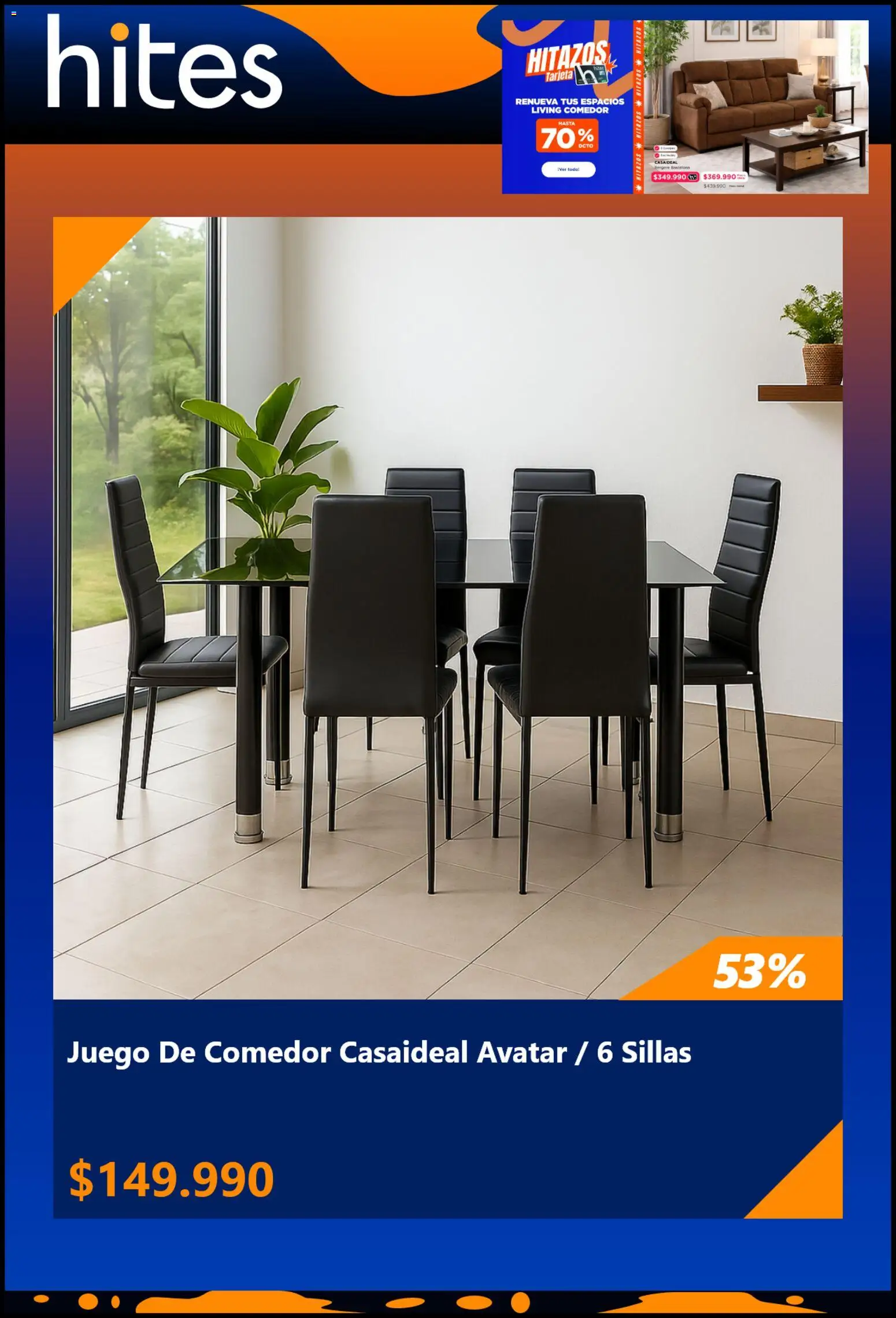 Hites ofertas  │ válido desde el 27.01.2026 | Página: 6 | Productos: Juego de comedor