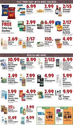 Preview of Festival Foods weekly ads valid from 03.12.2025 | Page: 10 | Products: Conditioner, Toothpaste, Underwear, Sheet