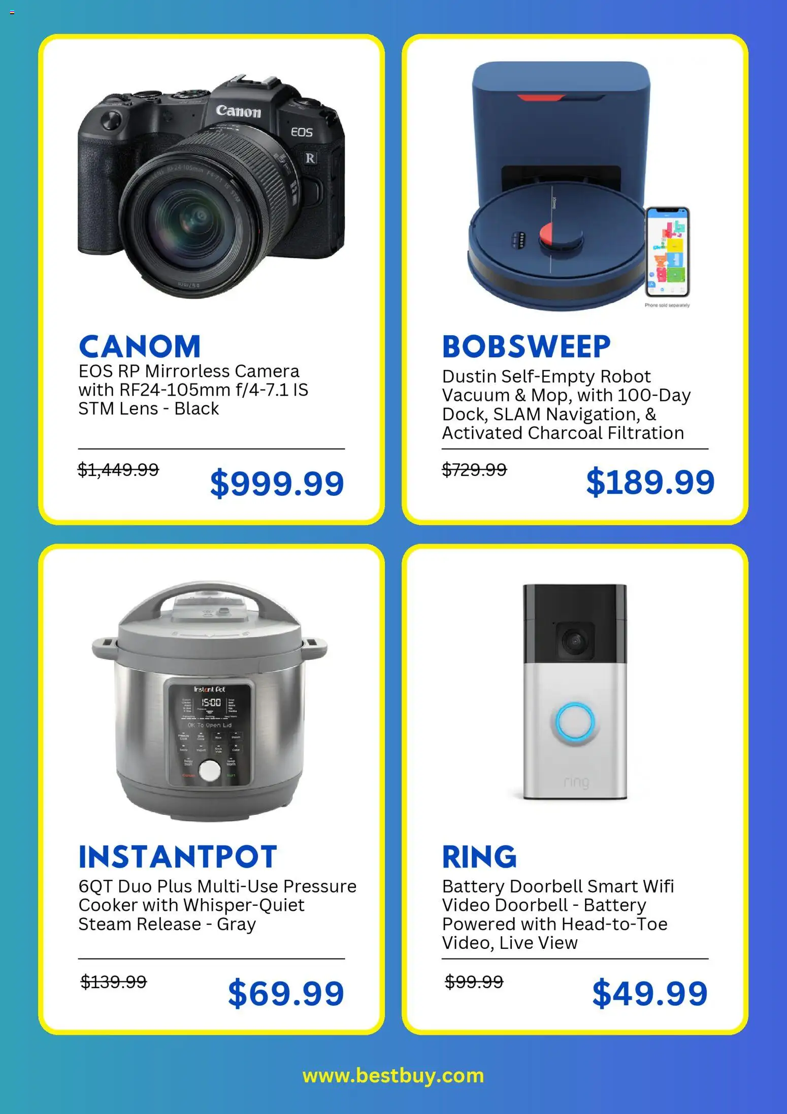 Best Buy Cyber Monday - valid from 30.11.2025 | Page: 7 | Products: Cooker, Battery, Video, Camera