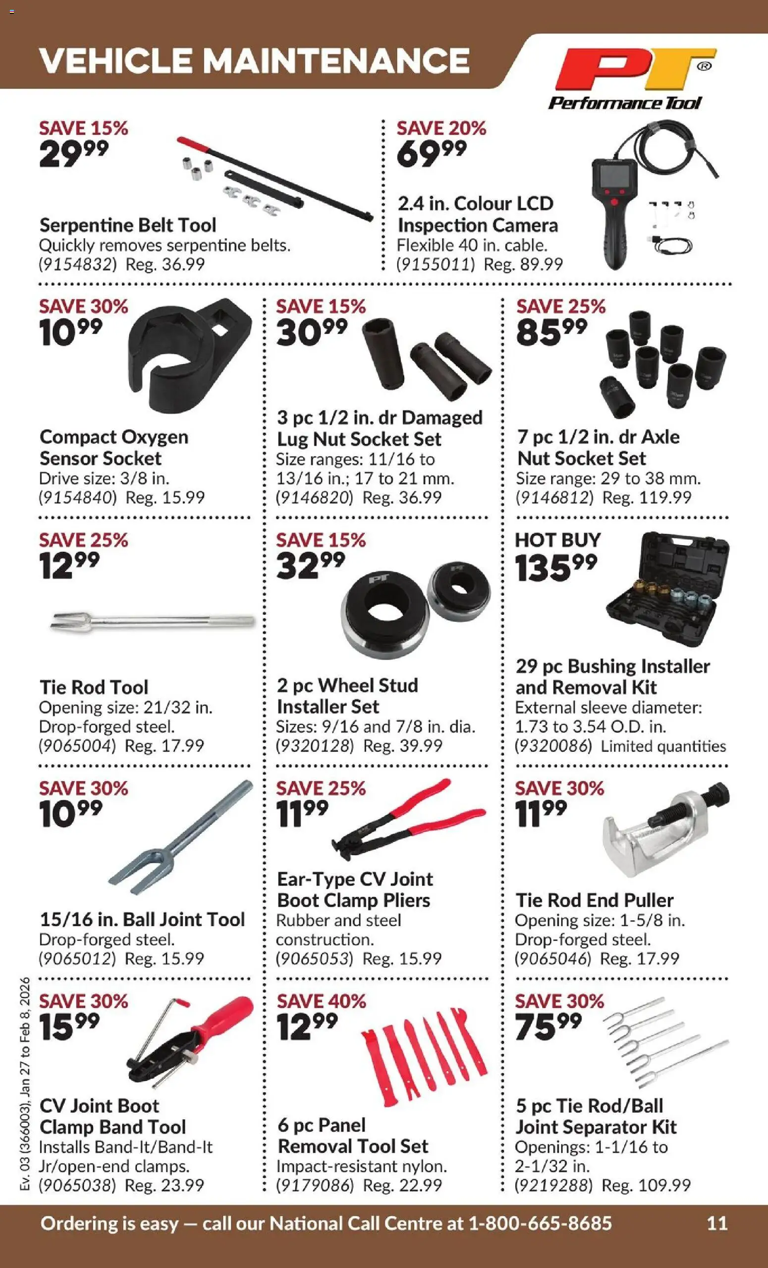 Princess Auto flyer valid from 27.01.2026 | Page: 19 | Products: Belt, PC, Camera, Socket