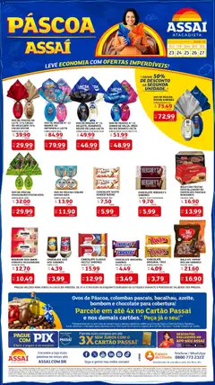 Assaí Atacadista ofertas - PB - Pré-Visualização do folheto da loja Assaí Atacadista, válido de 23.03.2026
