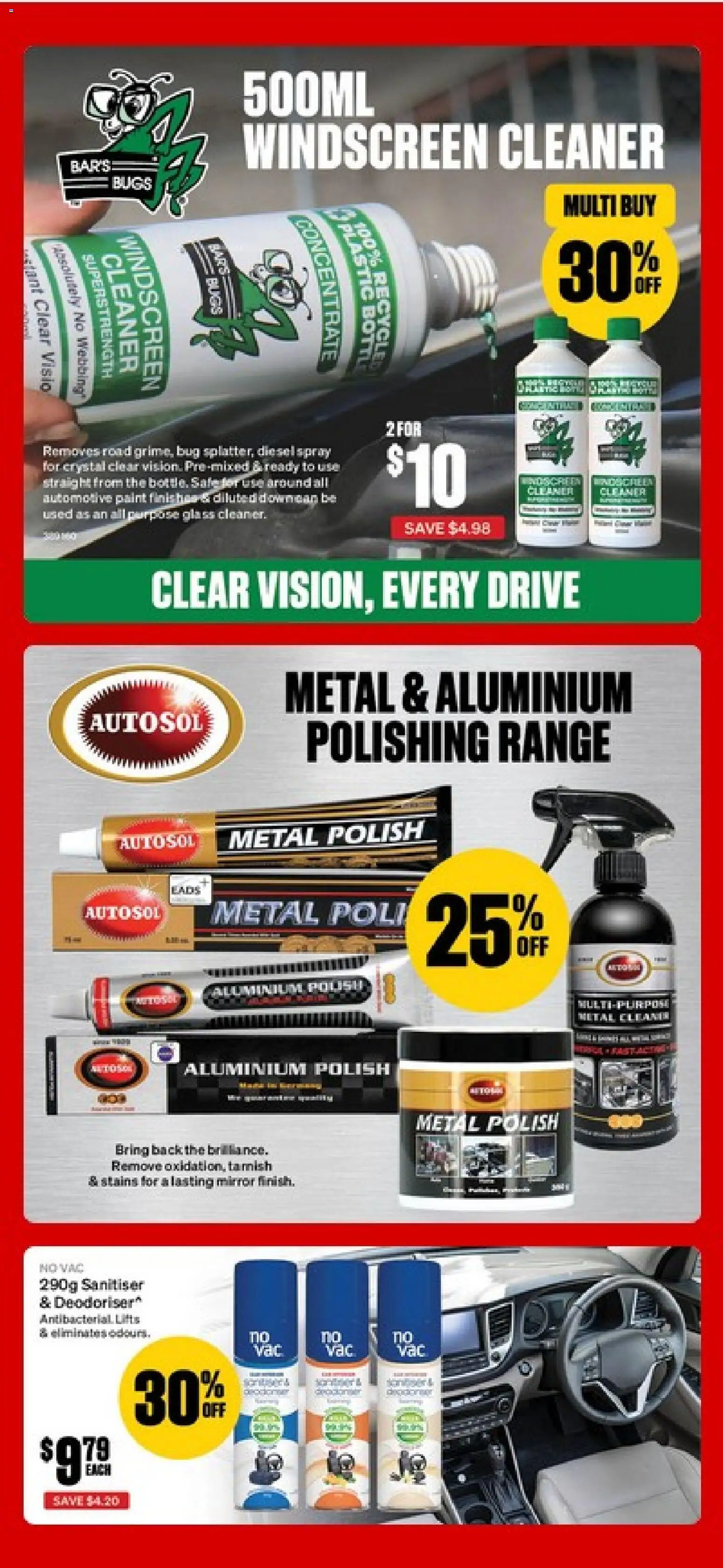 Supercheap Auto catalogue - valid from 21.01.2026 | Page: 22 | Products: Mirror, Cleaner, Polish