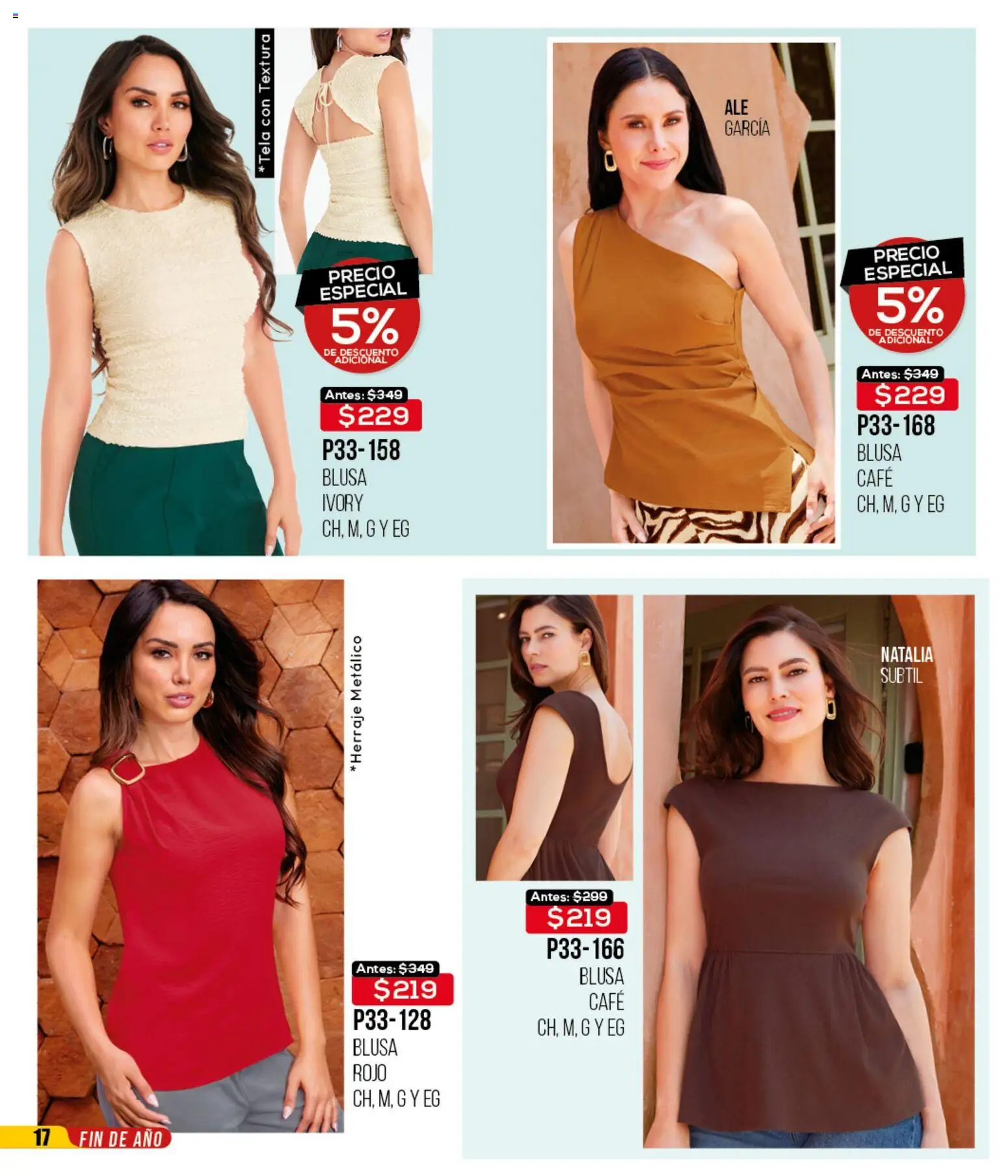 Nuevas ofertas de Cklass válidas en toda la República Mexicana desde el 02.01.2026. ¡Encuentra las mejores ofertas en Cklass catálogo Rebajas Inicio de Año Calzado! | Página: 319 | Productos: Blusa, Café