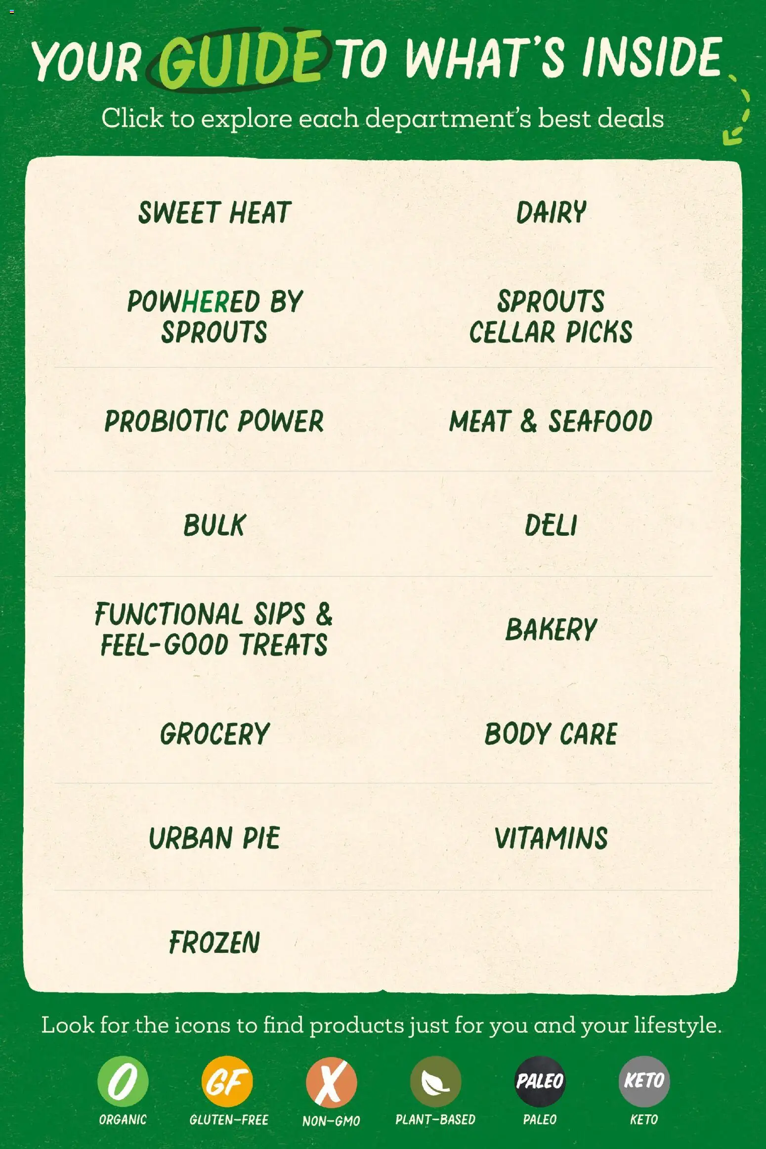 Sprouts Monthly Ad - valid from 25.02.2026 | Page: 2 | Products: Bakery, Seafood