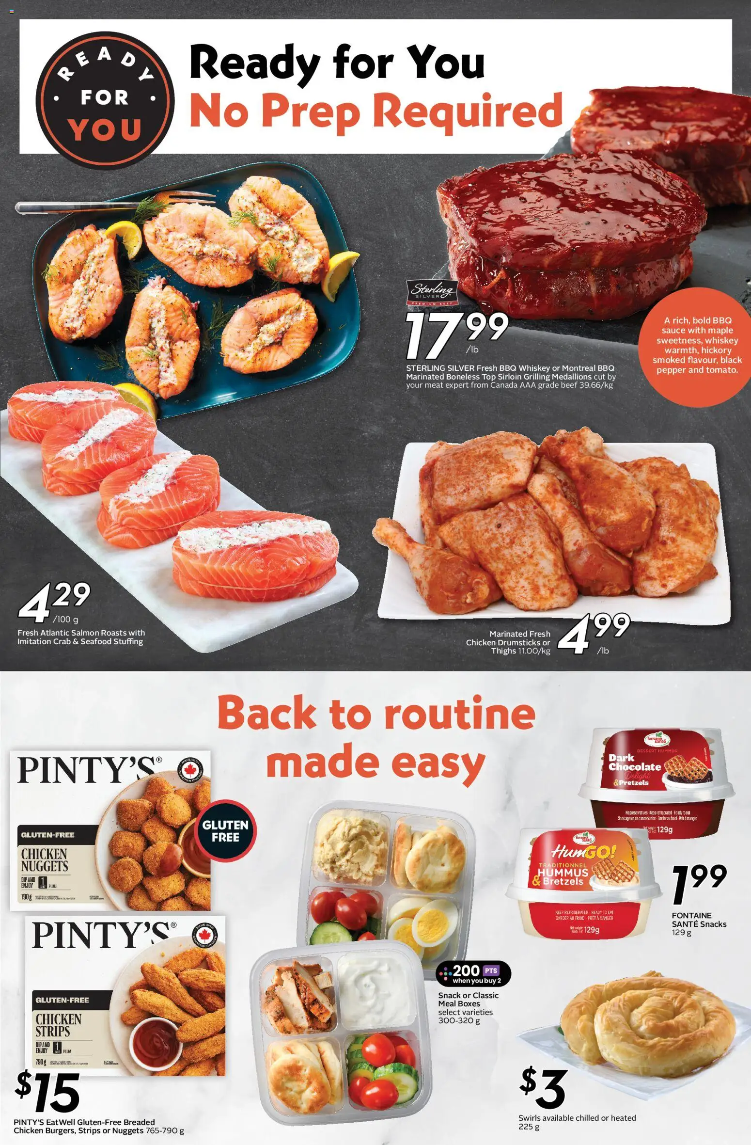 Safeway flyer valid from 19.03.2026 | Page: 19 | Products: Beef, Whiskey, Chocolate, Chicken