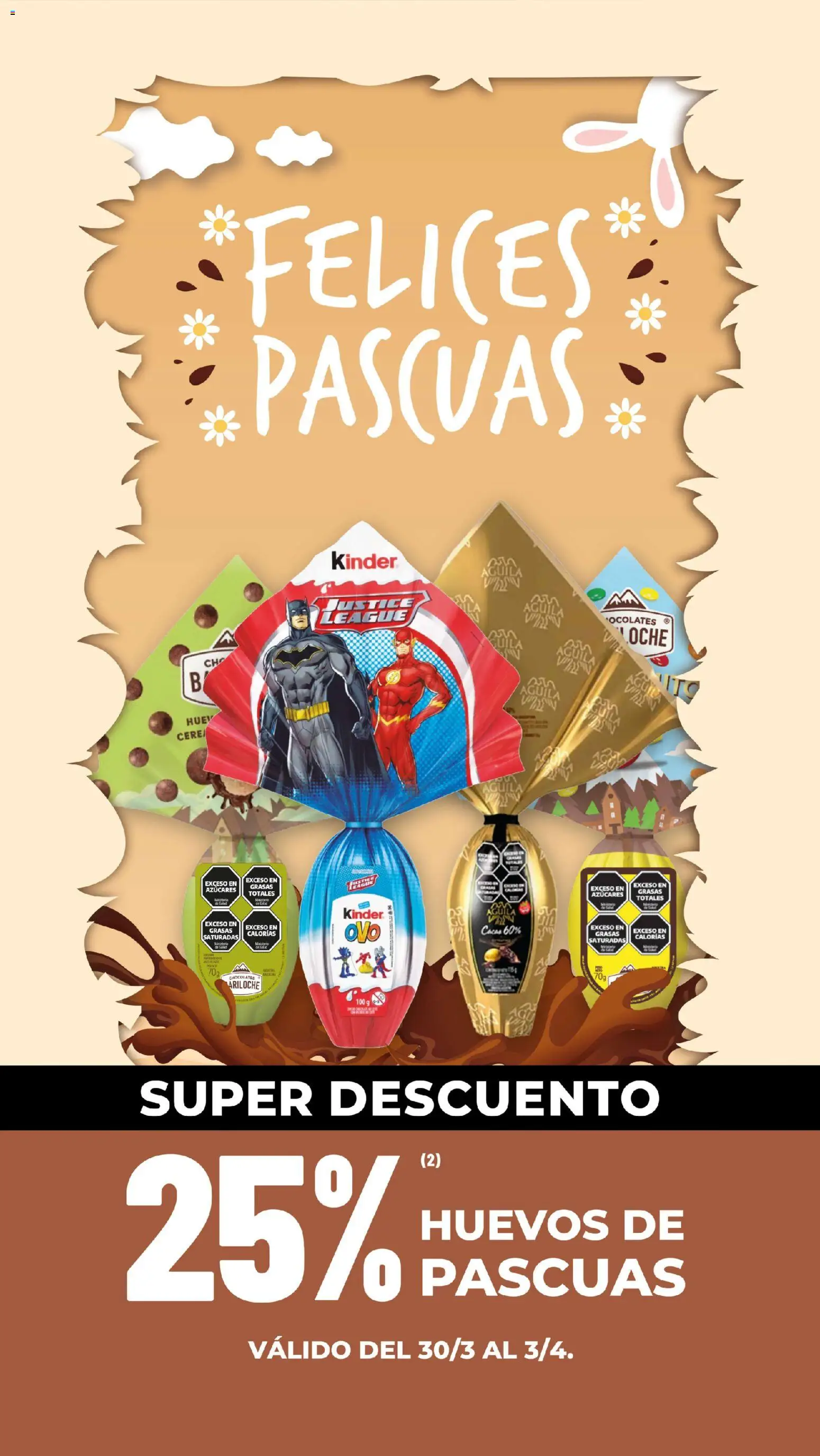Diarco - Promo Pascuas Mayorista │ válido desde el 30.03.2026 | Página: 1 | Productos: Sal, Huevos