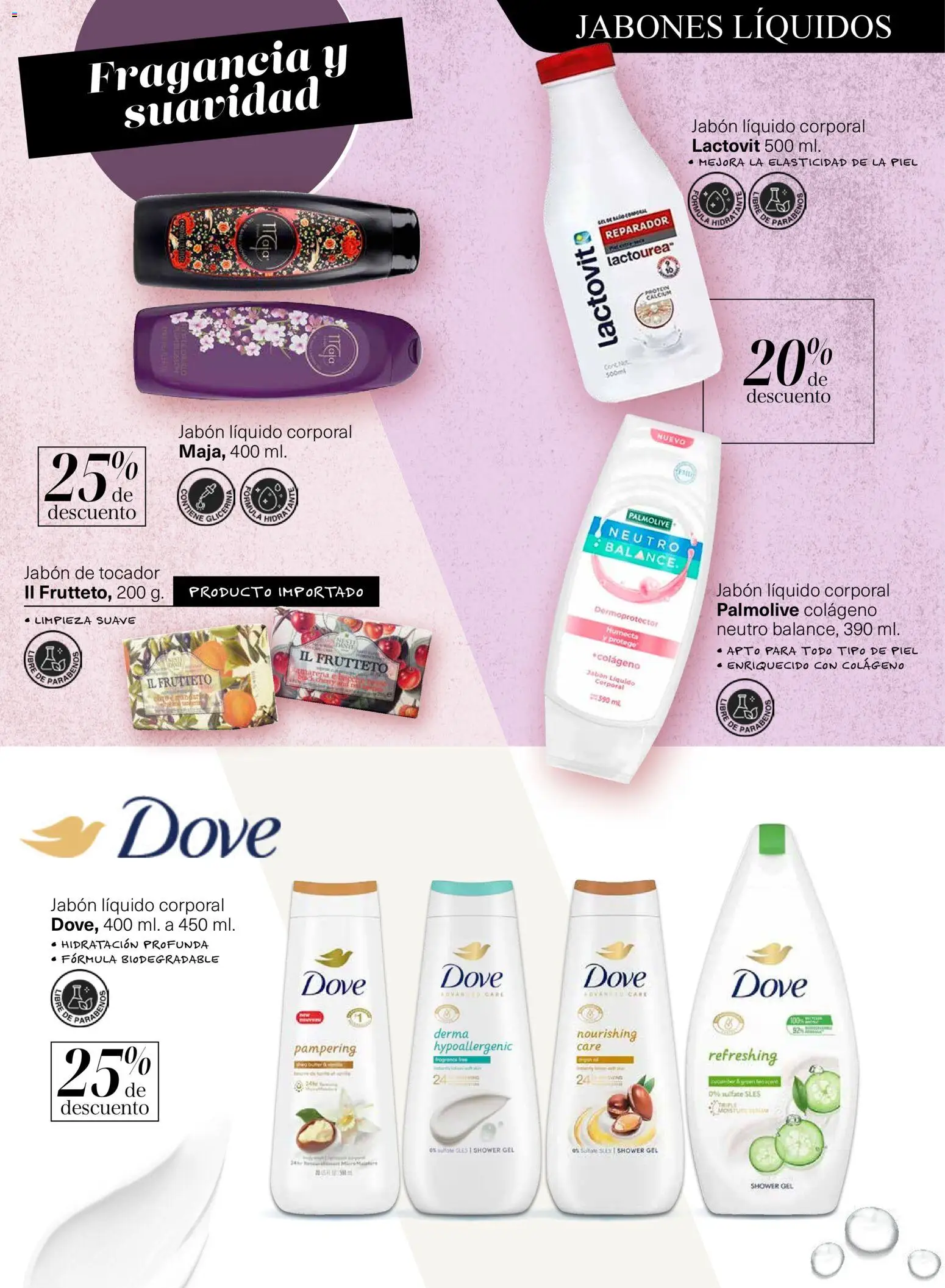 Nuevas ofertas de Soriana válidas en toda la República Mexicana desde el 30.10.2025. ¡Encuentra las mejores ofertas en Soriana - Descubre tu belleza Glowing Híper Nacional! | Página: 20 | Productos: Jabón líquido, Fragancia, Jabón