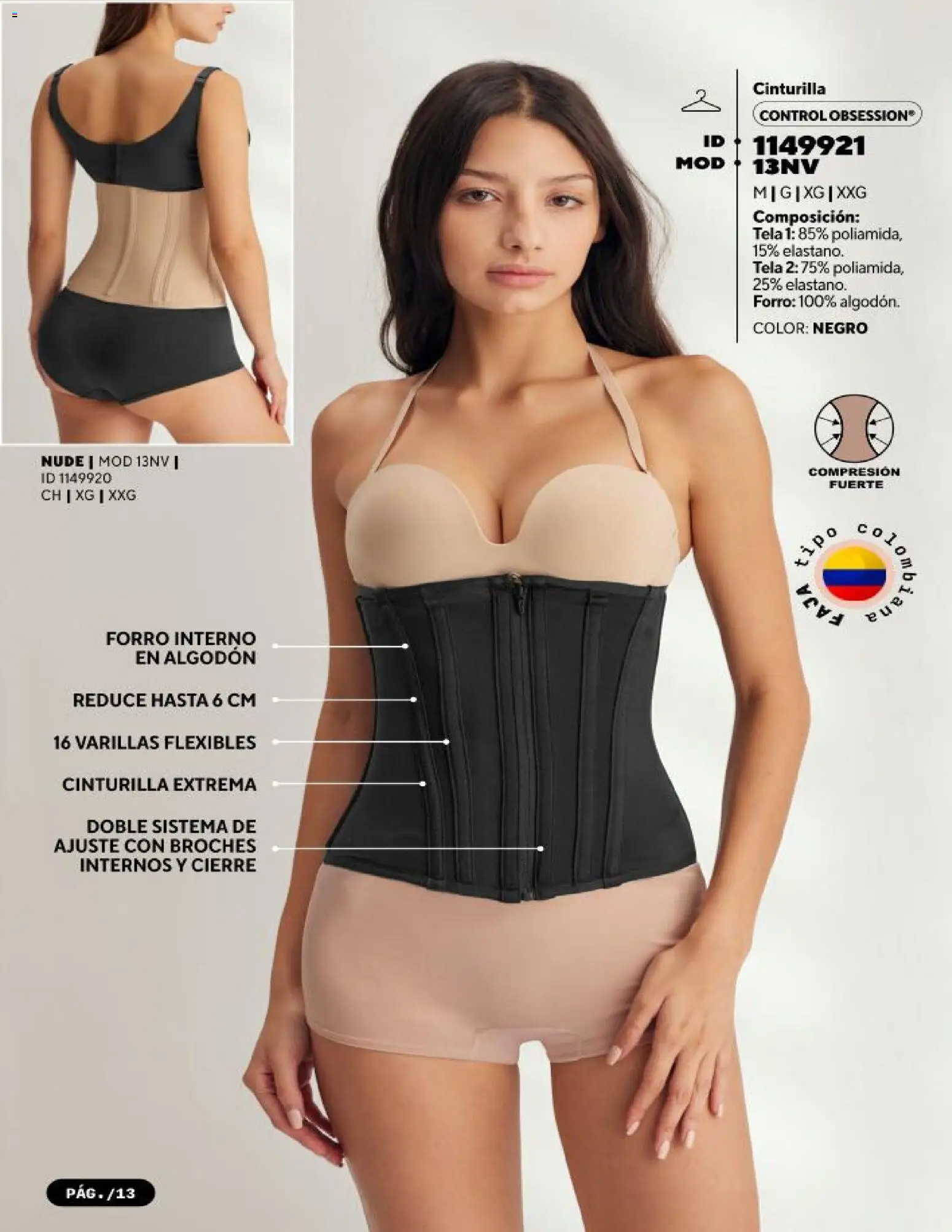 Nuevas ofertas de Price Shoes válidas en toda la República Mexicana desde el 12.11.2025. ¡Encuentra las mejores ofertas en Price Shoes catálogo Fajas Aco otoño/invierno! | Página: 12 | Productos: Algodón, Faja