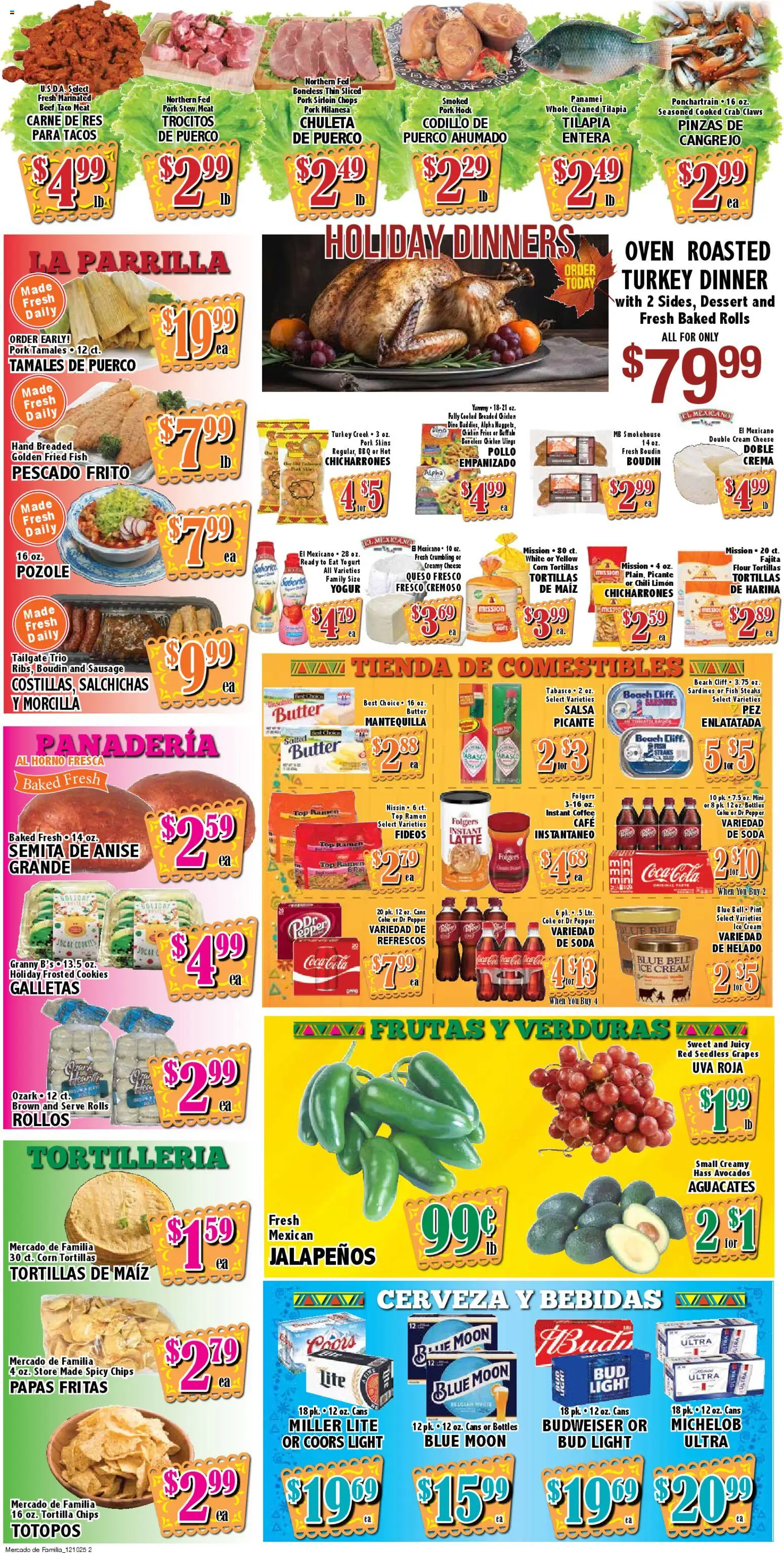 Market Basket Mercado - valid from 10.12.2025 | Page: 2 | Products: Cheese, Pork, Sausage, Oven