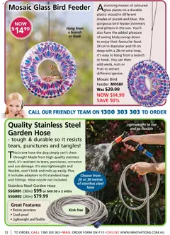 Preview of Innovations Catalogue Summer 2025 - valid from 24.09.2025 | Page: 12 | Products: Garden hose, Nuts