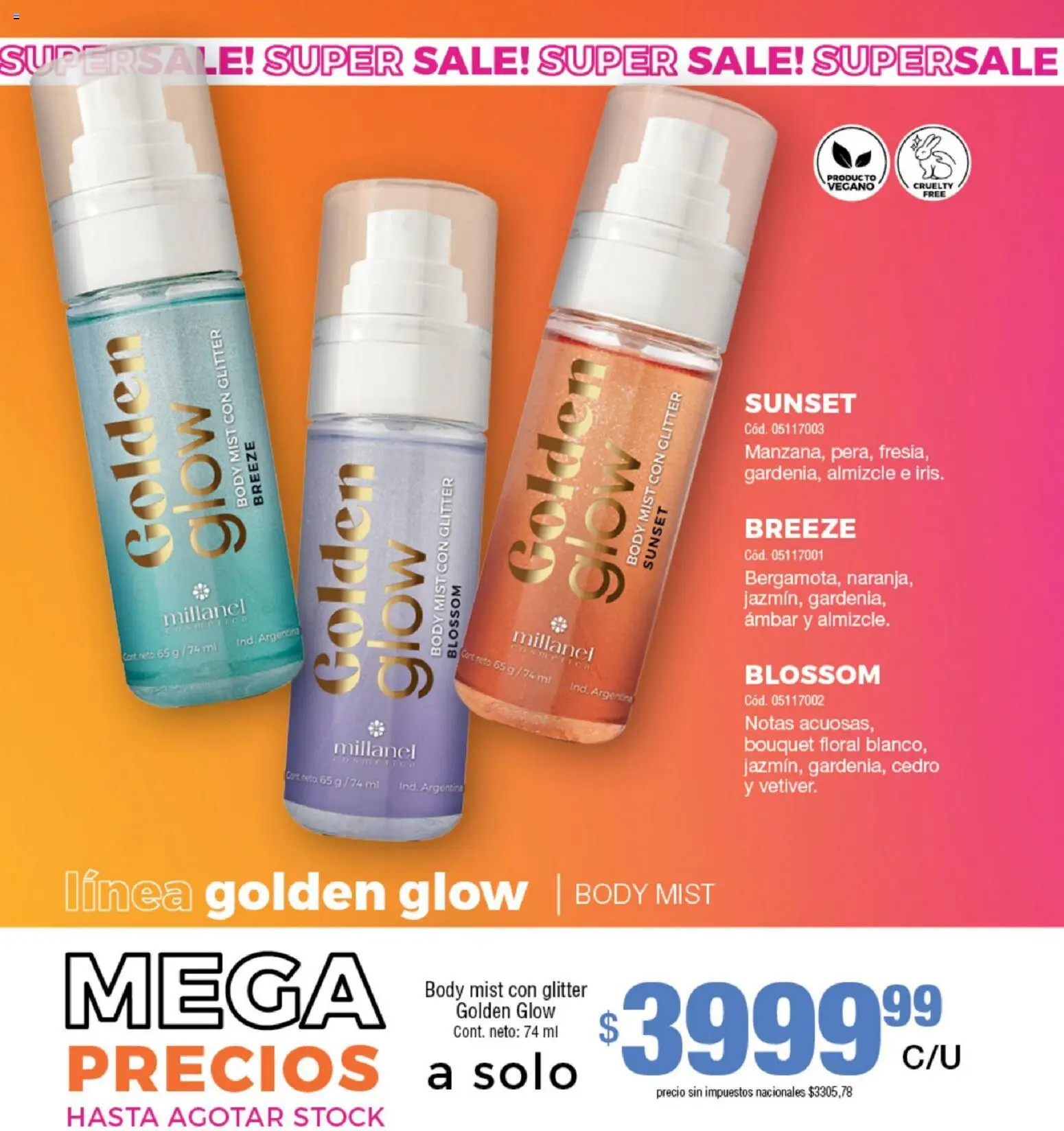 Millanel - Catálogo │ válido desde el 02.02.2026 | Página: 100 | Productos: Body, Glitter