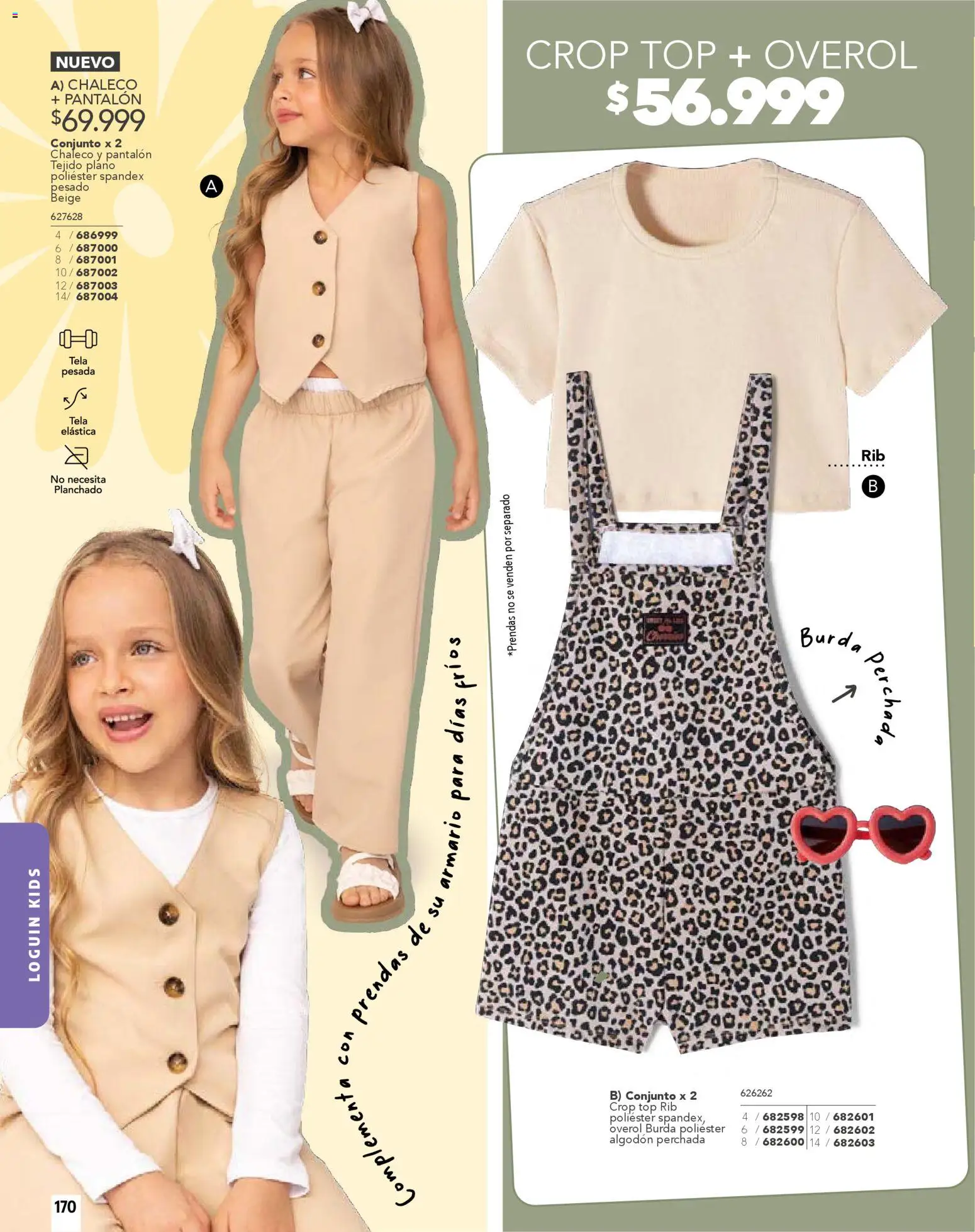 Carmel revista - valida desde el 01.02.2026 | Página: 170 | Productos: Algodón, Top, Conjunto, Chaleco