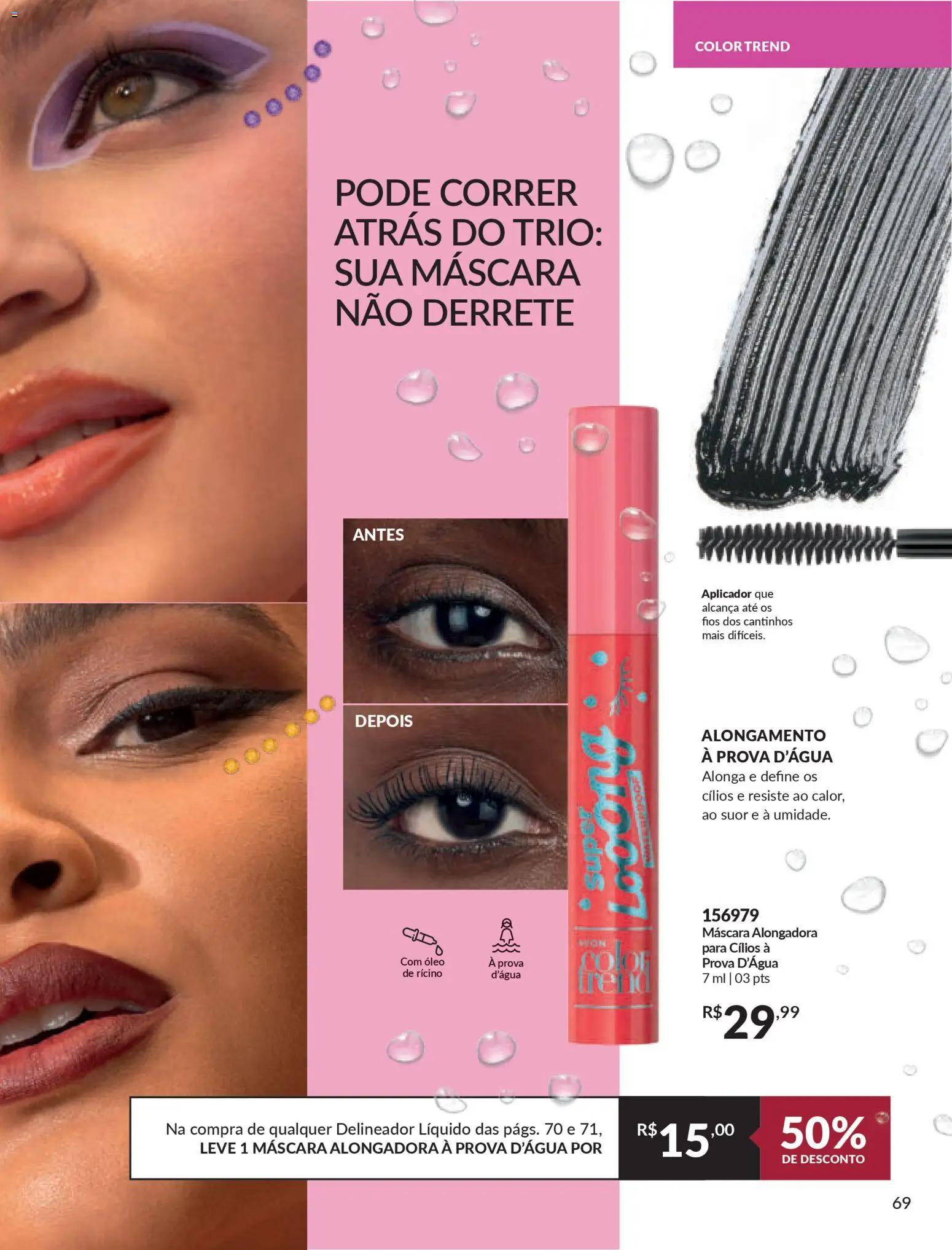 Avon Folheto - válido de 06.01.2026 | Página: 69 | Produtos: Delineador, Óleo