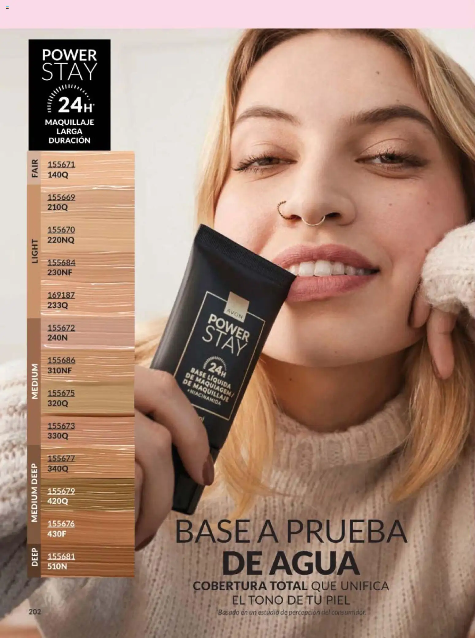Nuevas ofertas de AVON válidas en toda la República Mexicana desde el 30.01.2026. ¡Encuentra las mejores ofertas en AVON campaña 3 2026! | Página: 202 | Productos: Agua, Maquillaje