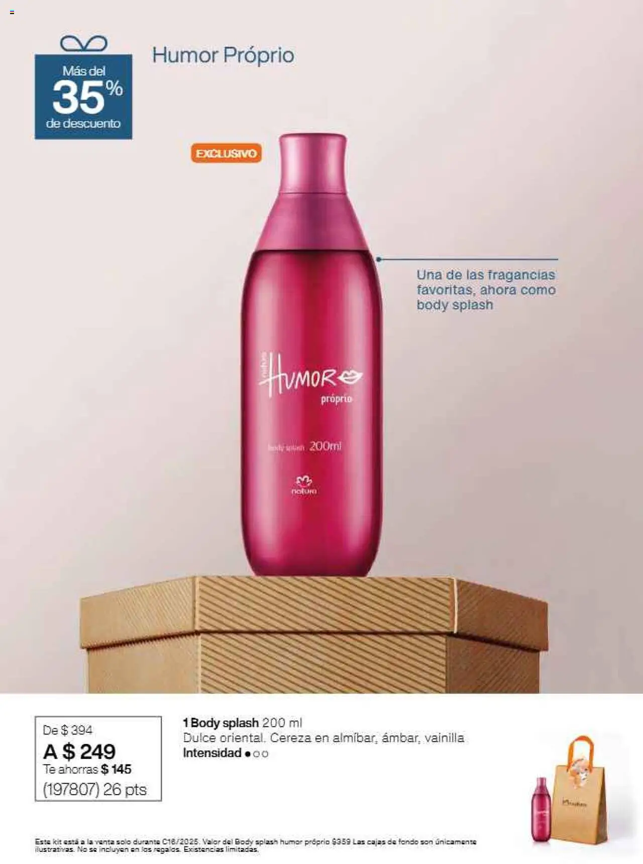 Nuevas ofertas de Natura válidas en toda la República Mexicana desde el 12.10.2025. ¡Encuentra las mejores ofertas en Natura - Campaña 16 2025! | Página: 11 | Productos: Body, Té