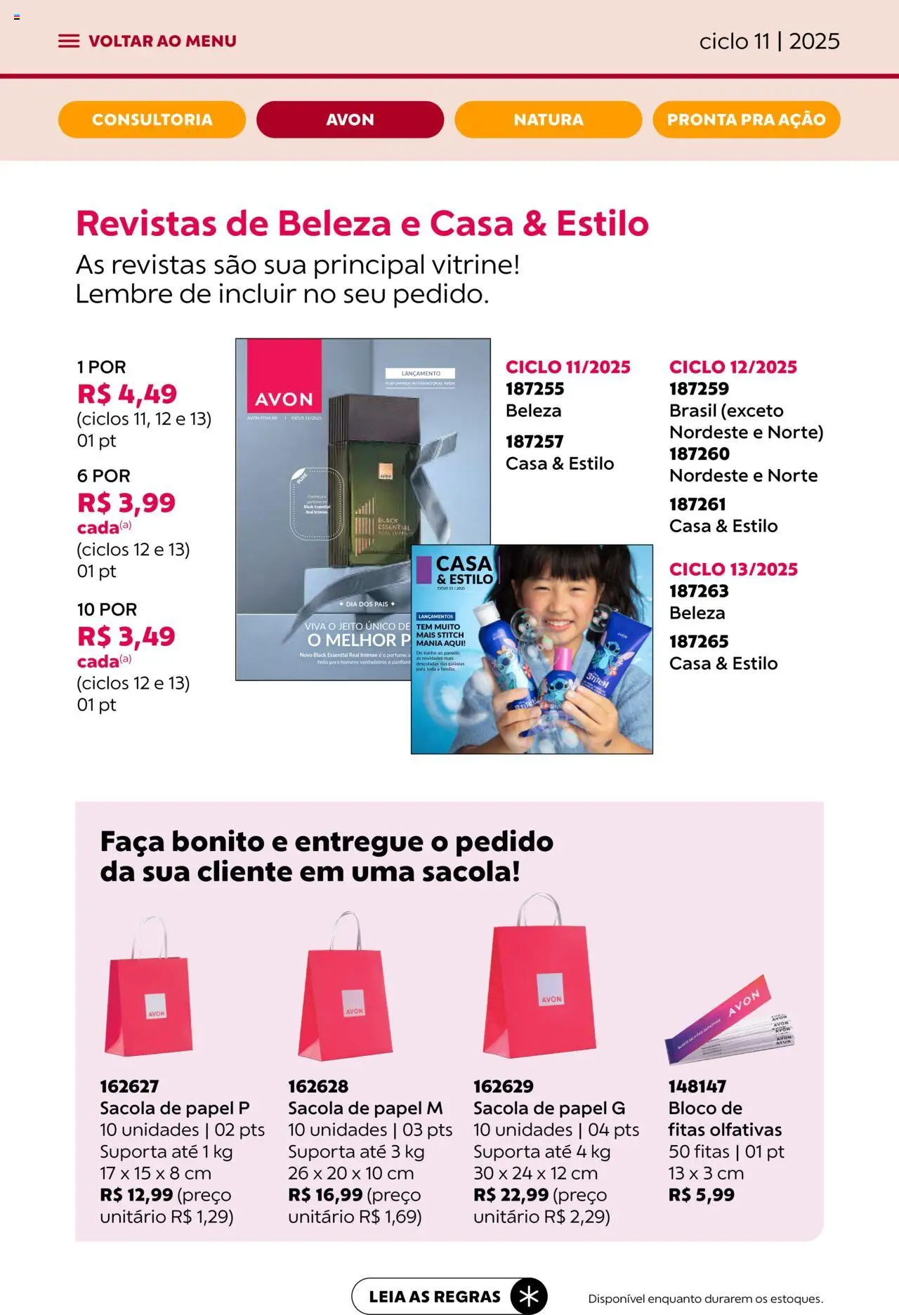 Avon Folheto - válido de 16.06.2025 | Página: 37 | Produtos: Perfume, Faca