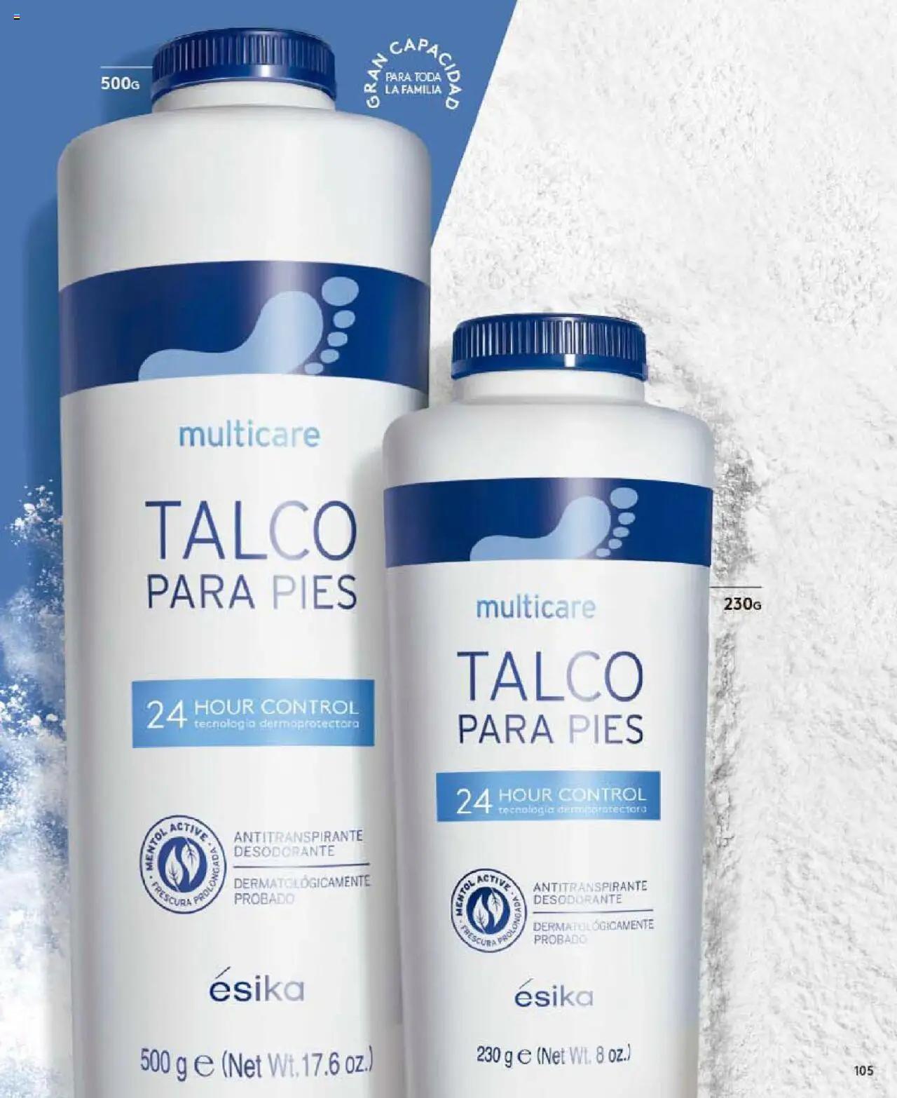 Ésika revista - valida desde el 24.09.2025 | Página: 105 | Productos: Desodorante, Antitranspirante