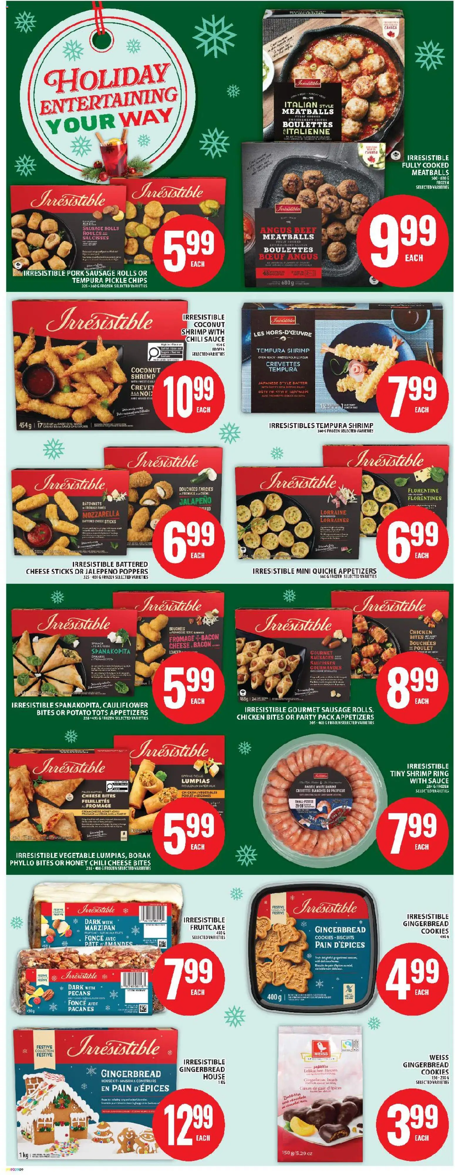 Food Basics flyer valid from 20.11.2025 | Page: 12 | Products: Chips, Cookies, Cheese, Pork