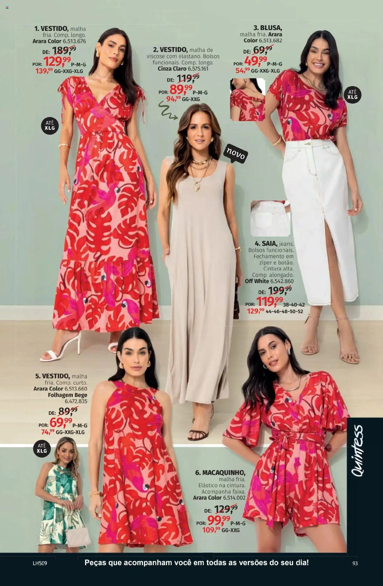 Quatro Estações Folheto - válido de 01.10.2025 | Página: 93 | Produtos: Jeans