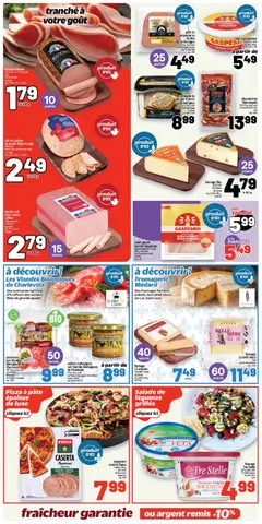 Preview of Metro weekly flyer / circulaire from shop Metro valid from 16.04.2026 | Page: 14 | Products: Cheese, Ham, Pizza, Chicken