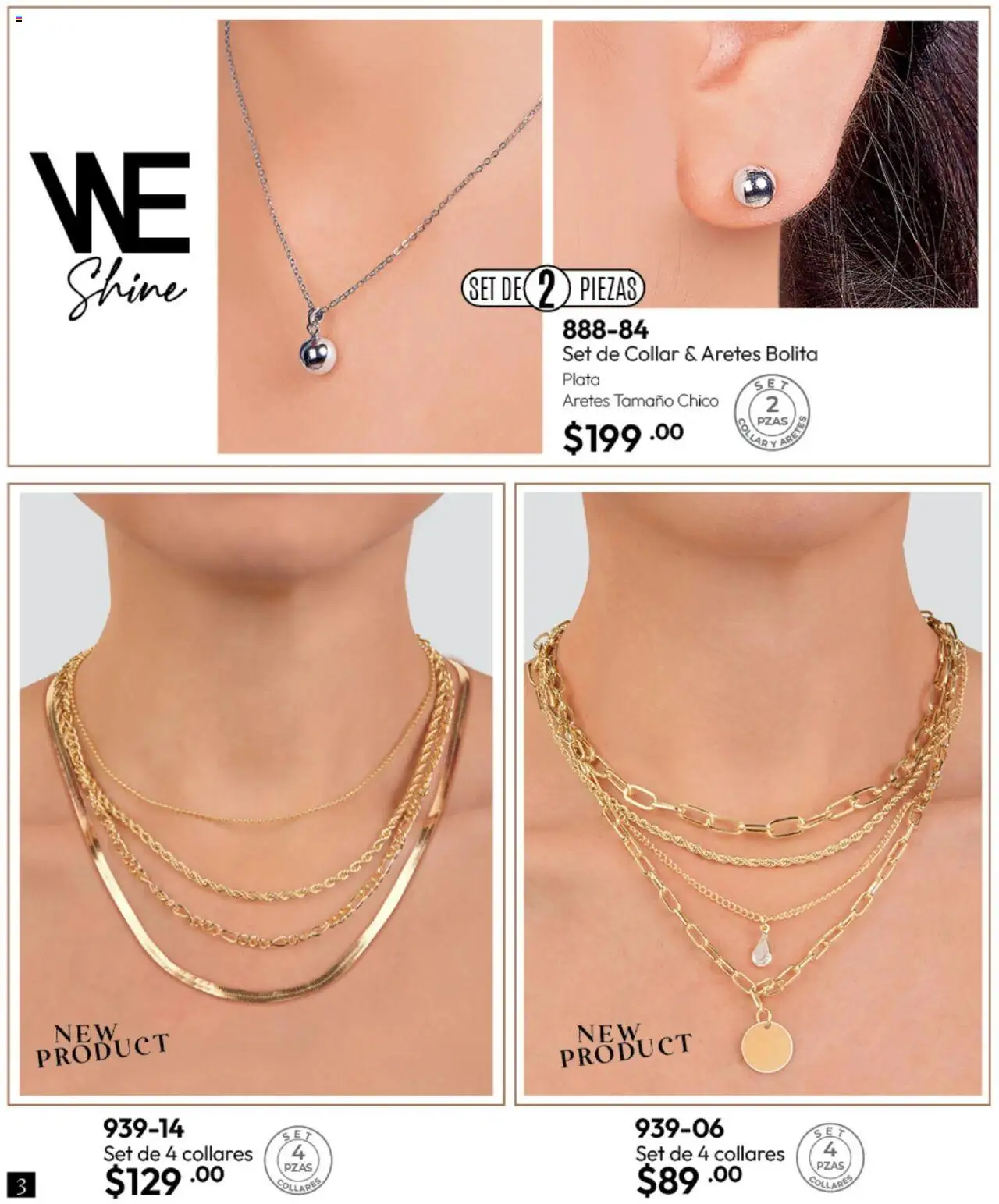 Nuevas ofertas de Cklass válidas en toda la República Mexicana desde el 16.09.2025. ¡Encuentra las mejores ofertas en Cklass - Catálogo We! | Página: 32 | Productos: Collar, Aretes