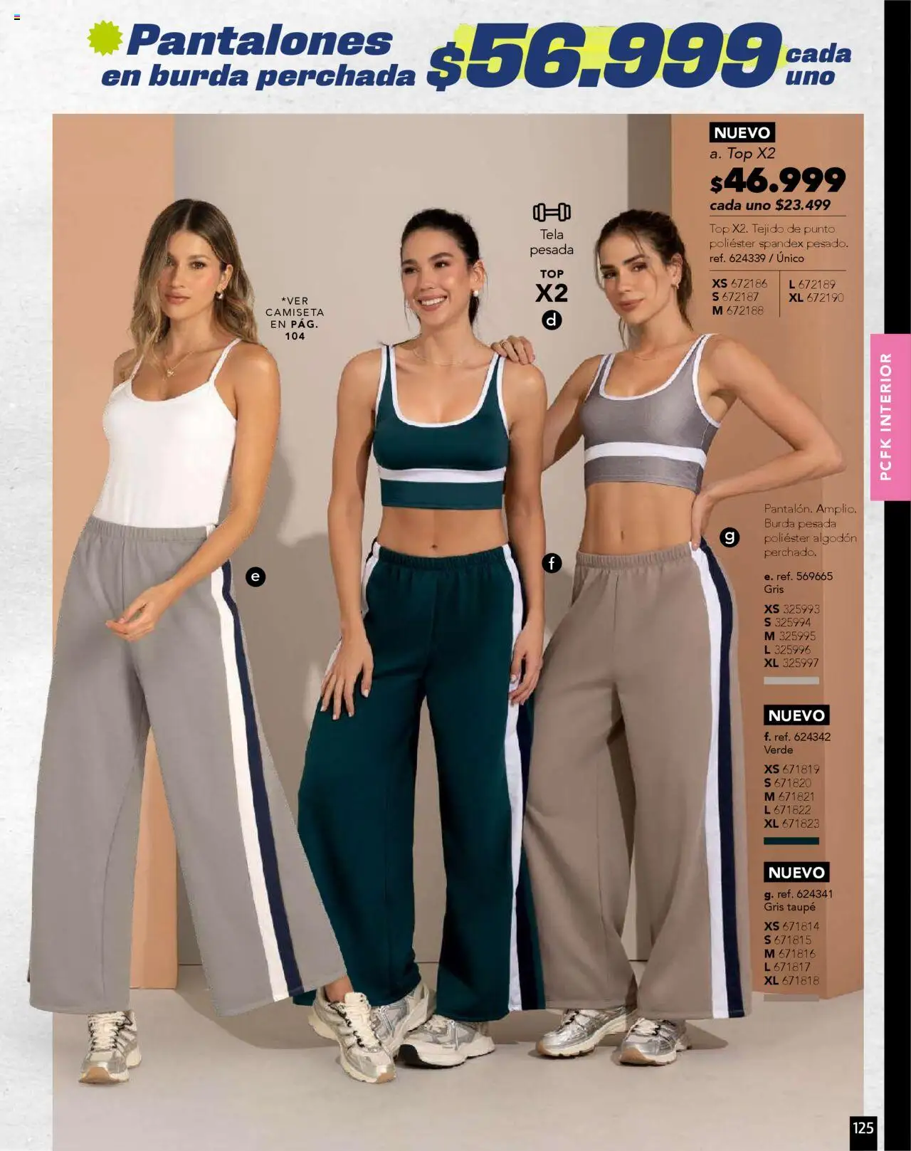 Pacifika revista - valida desde el 16.06.2025 | Página: 141 | Productos: Algodón, Camiseta, Top, Pantalones