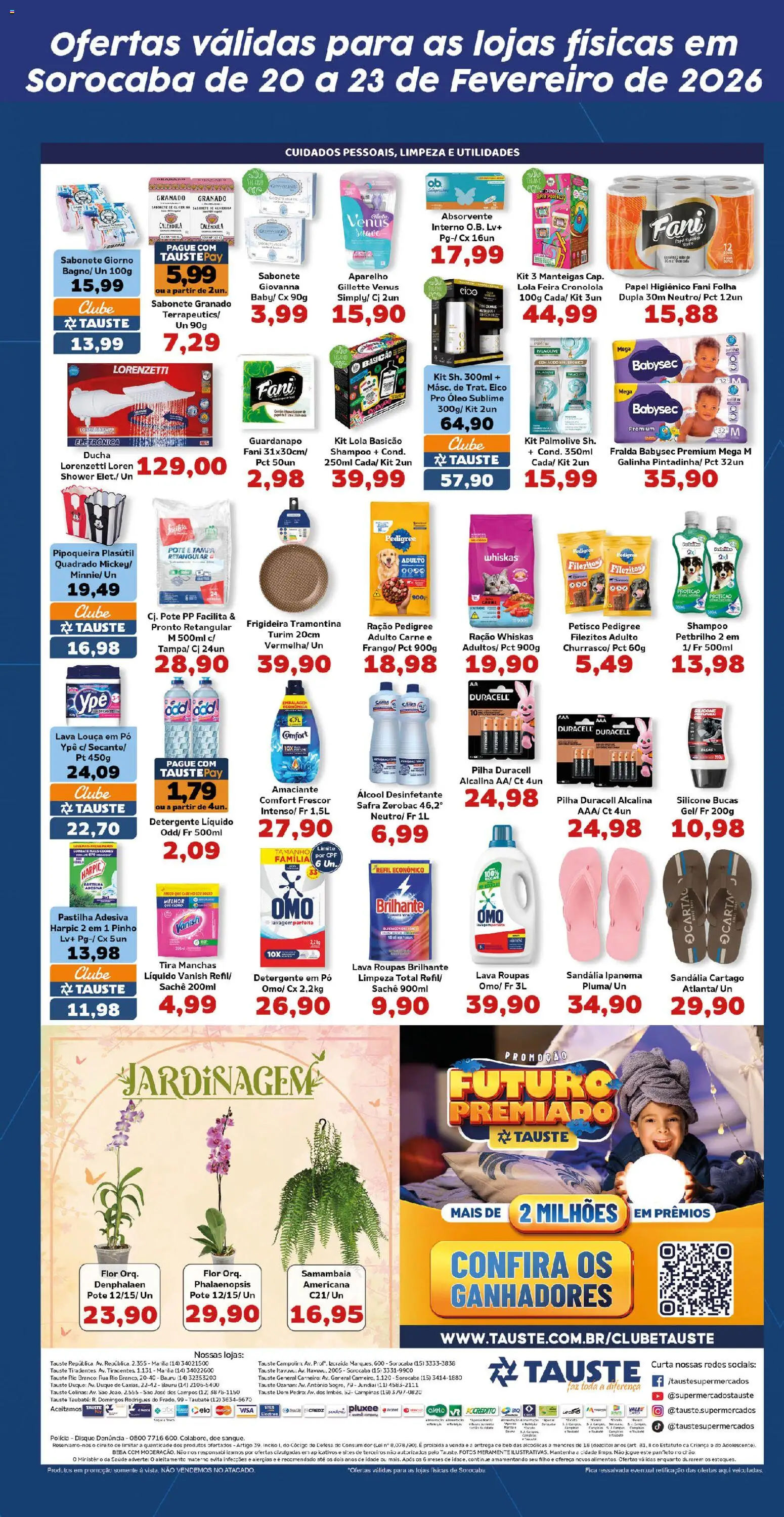 Tauste Folheto - válido de 20.02.2026 | Página: 5 | Produtos: Denphalaen, Óleo, Vanish, Absorvente