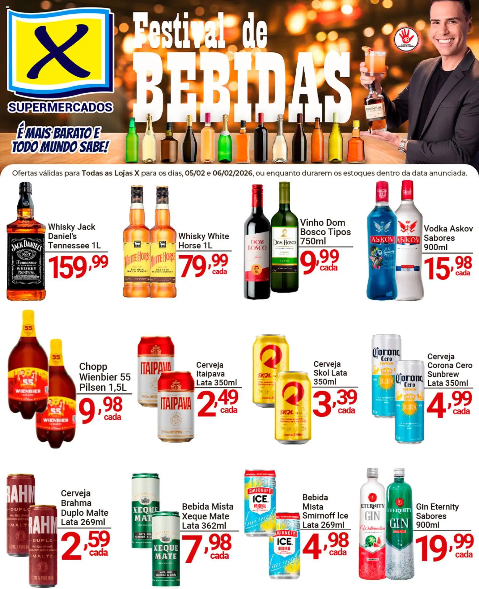 X Supermercados Folheto - válido de 05.02.2026 | Página: 2