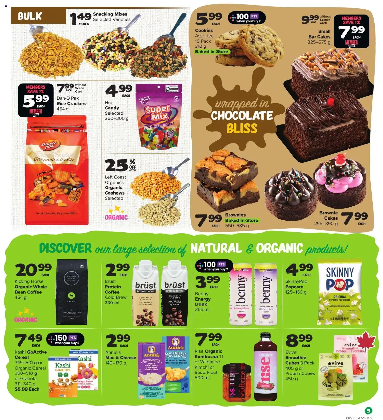 Thrifty Foods flyer valid from 06.11.2025 | Page: 8 | Products: Rice, Pasta, Cookies, Chocolate