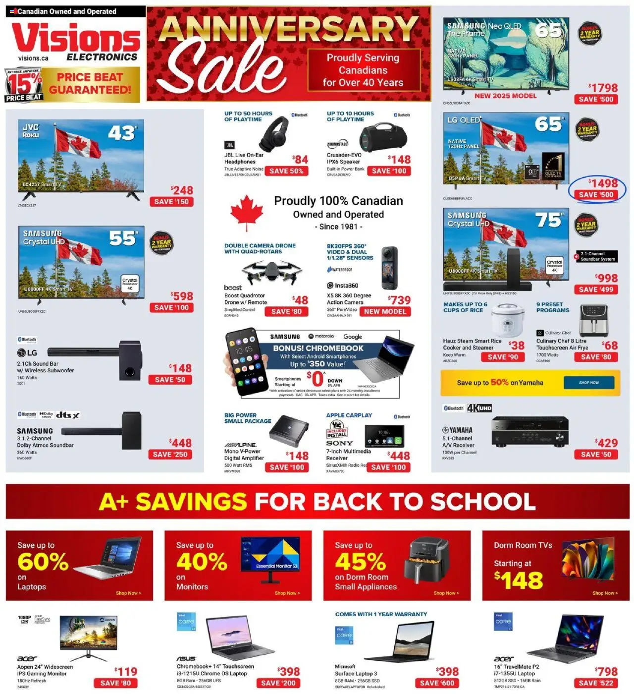 Visions flyer valid from 22.08.2025 | Page: 1