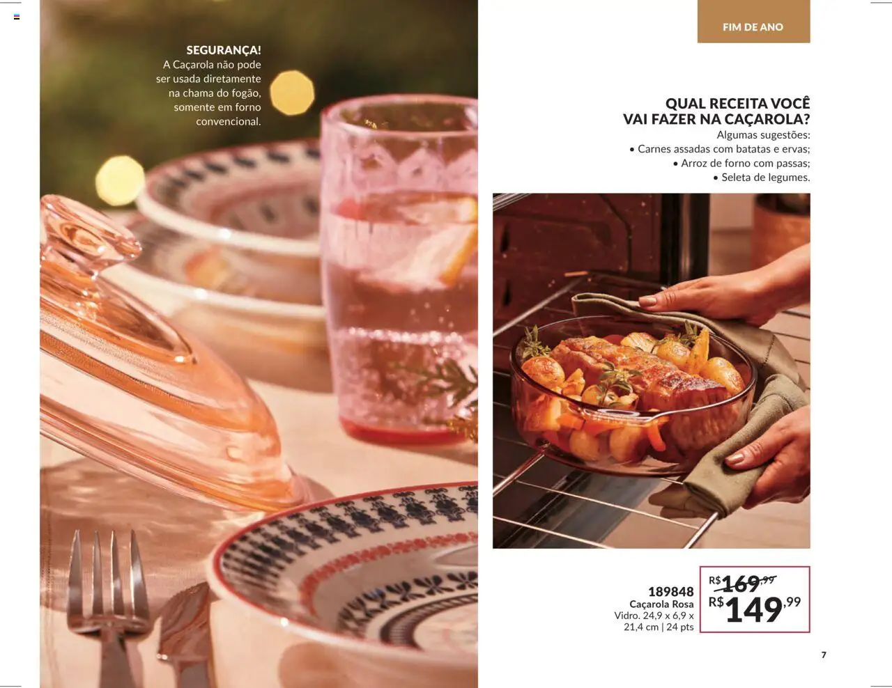 Avon Folheto - válido de 07.10.2025 | Página: 7 | Produtos: Forno, Caçarola, Arroz