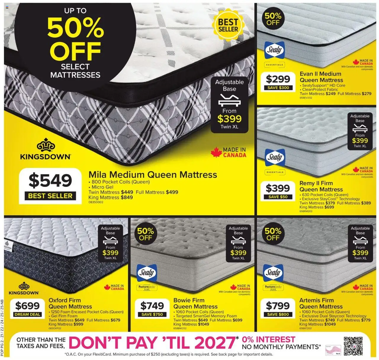 Leon's flyer valid from 09.10.2025 | Page: 10 | Products: Mattress
