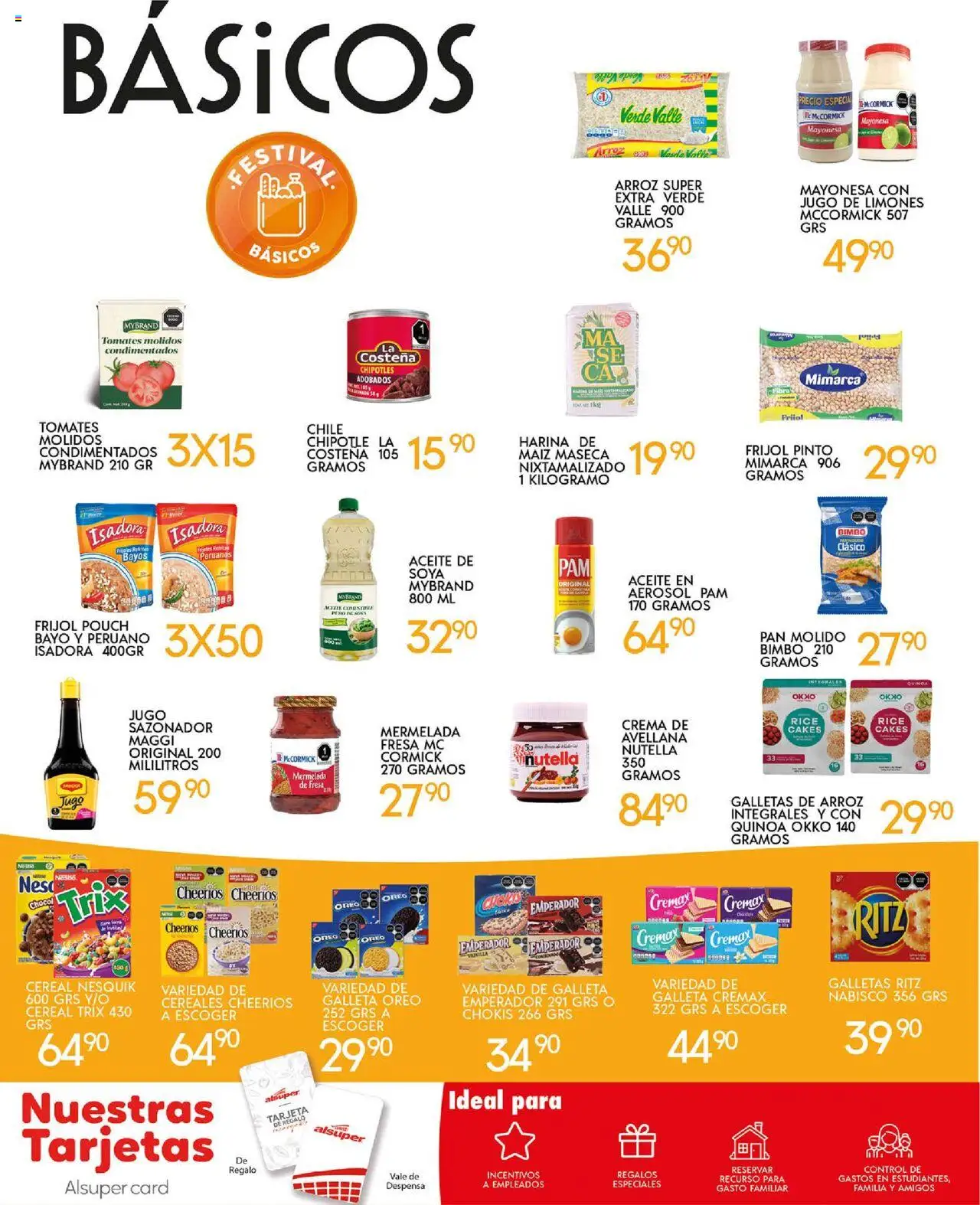 Nuevas ofertas de Alsuper válidas en toda la República Mexicana desde el 03.10.2025. ¡Encuentra las mejores ofertas en Alsuper - Folleto Chihuahua Estado! | Página: 6 | Productos: Mayonesa, Pan molido, Aceite, Galletas