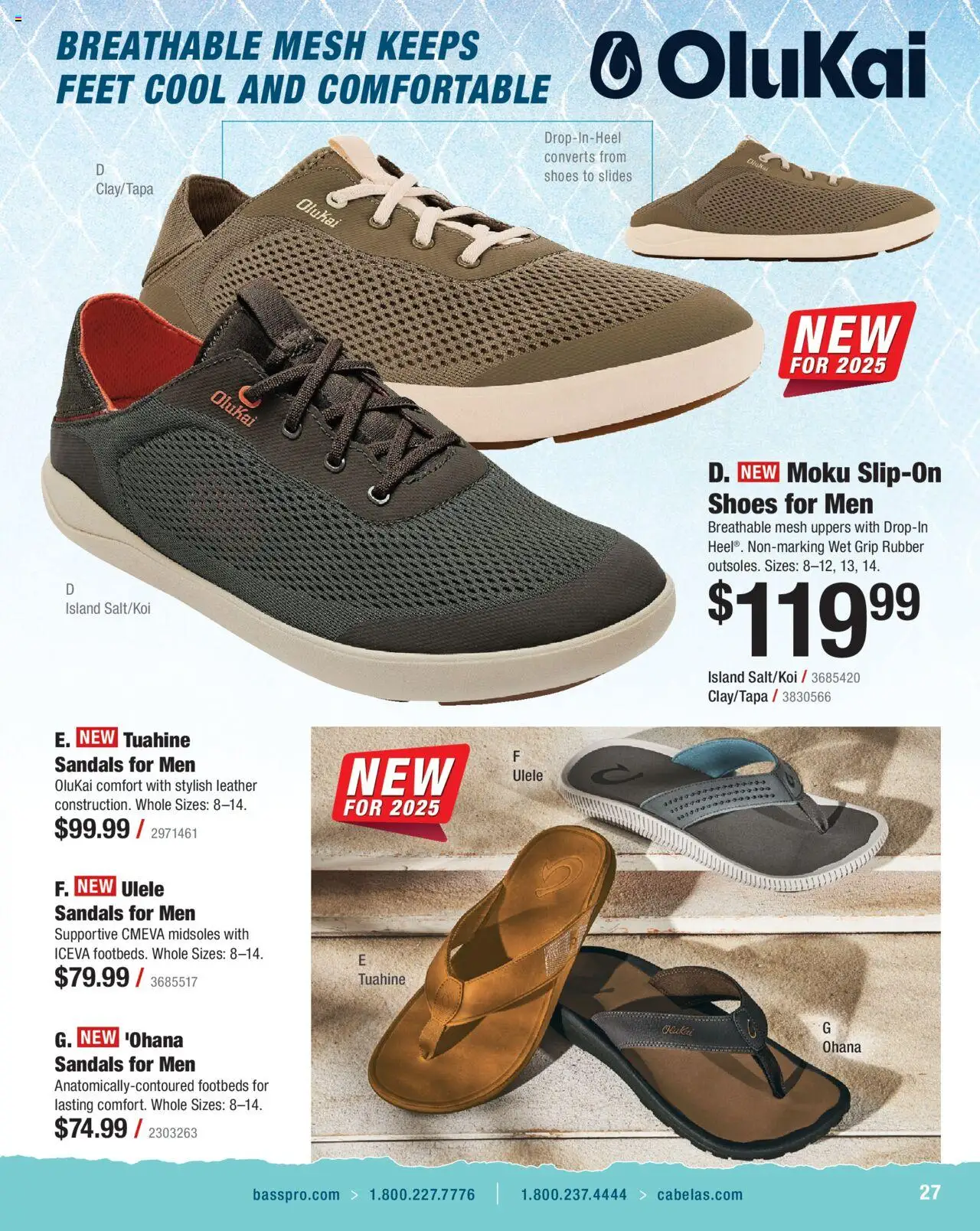 Cabela's Saltwater Specialist 25 - valid from 01.01.2025 | Page: 27 | Products: Sandals