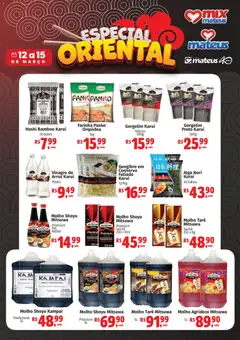Mateus ofertas Especial Oriental - Pré-Visualização do folheto da loja Mateus, válido de 12.03.2026