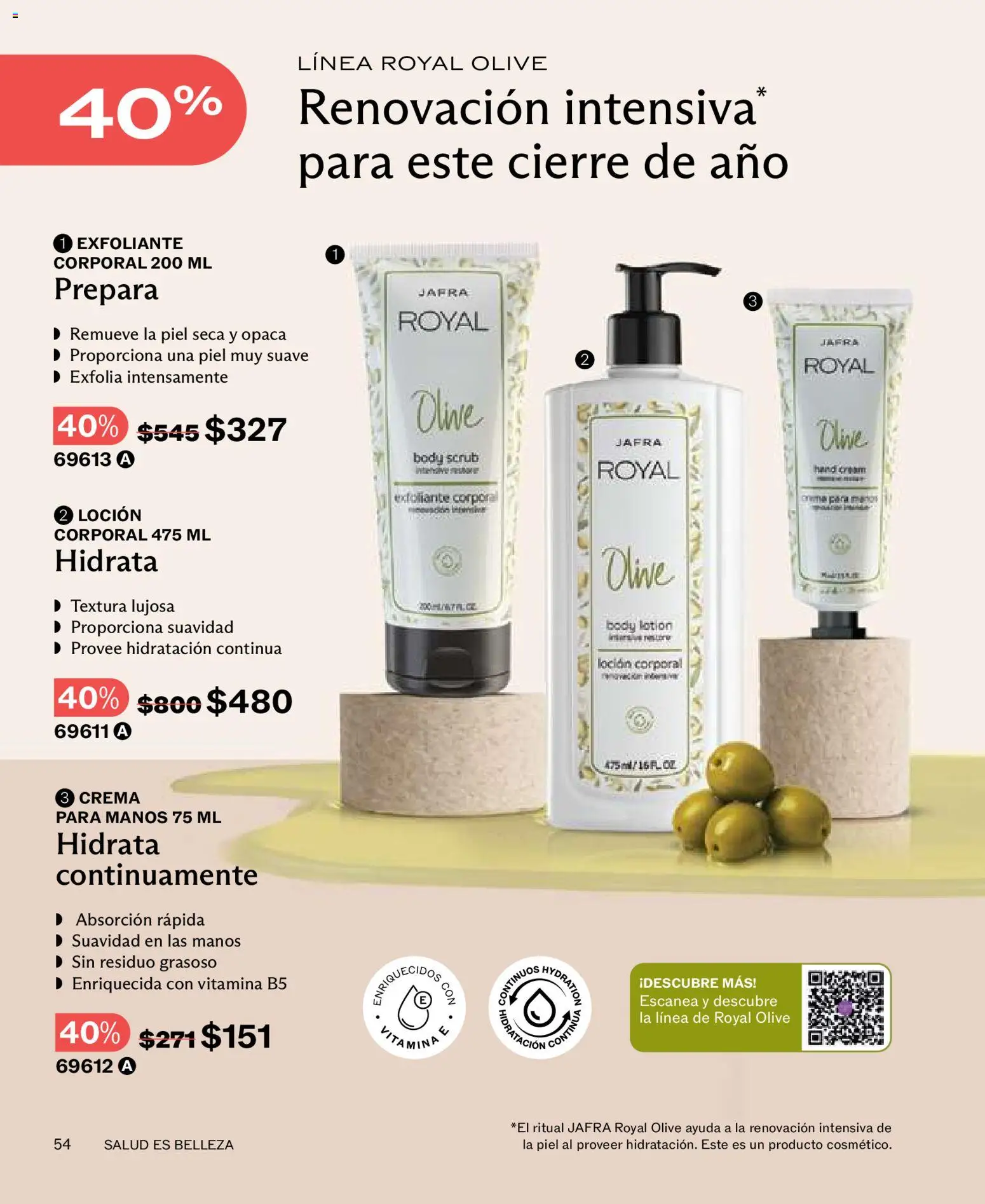 Nuevas ofertas de JAFRA válidas en toda la República Mexicana desde el 01.12.2025. ¡Encuentra las mejores ofertas en JAFRA catálogo! | Página: 54