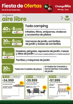 Vista previa Punto Mayorista catálogo válido desde el 04.12.2025 | Página: 9 | Productos: Hamaca, Sombrilla